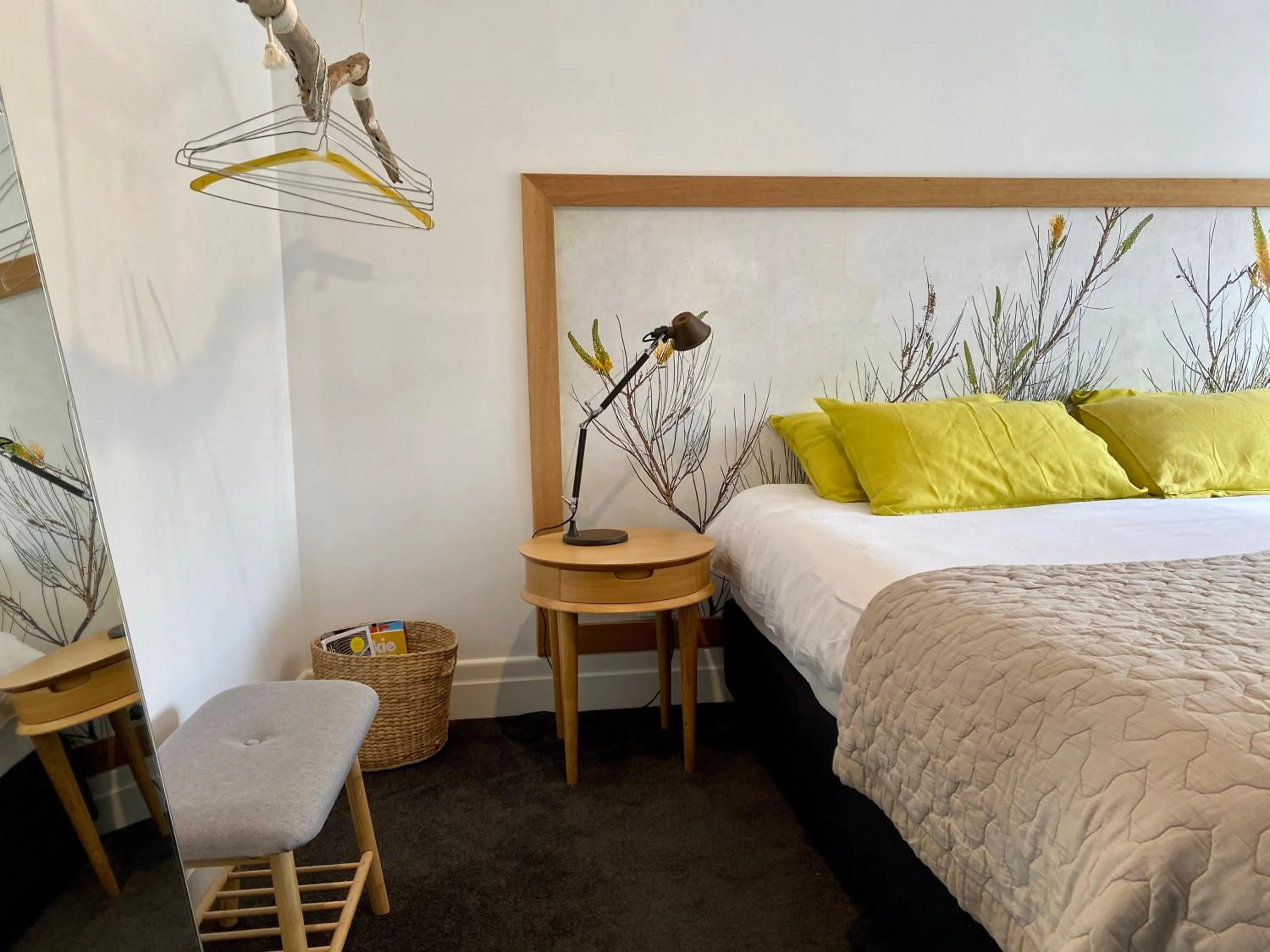 Bed in Sunny Side Up B&B Rye