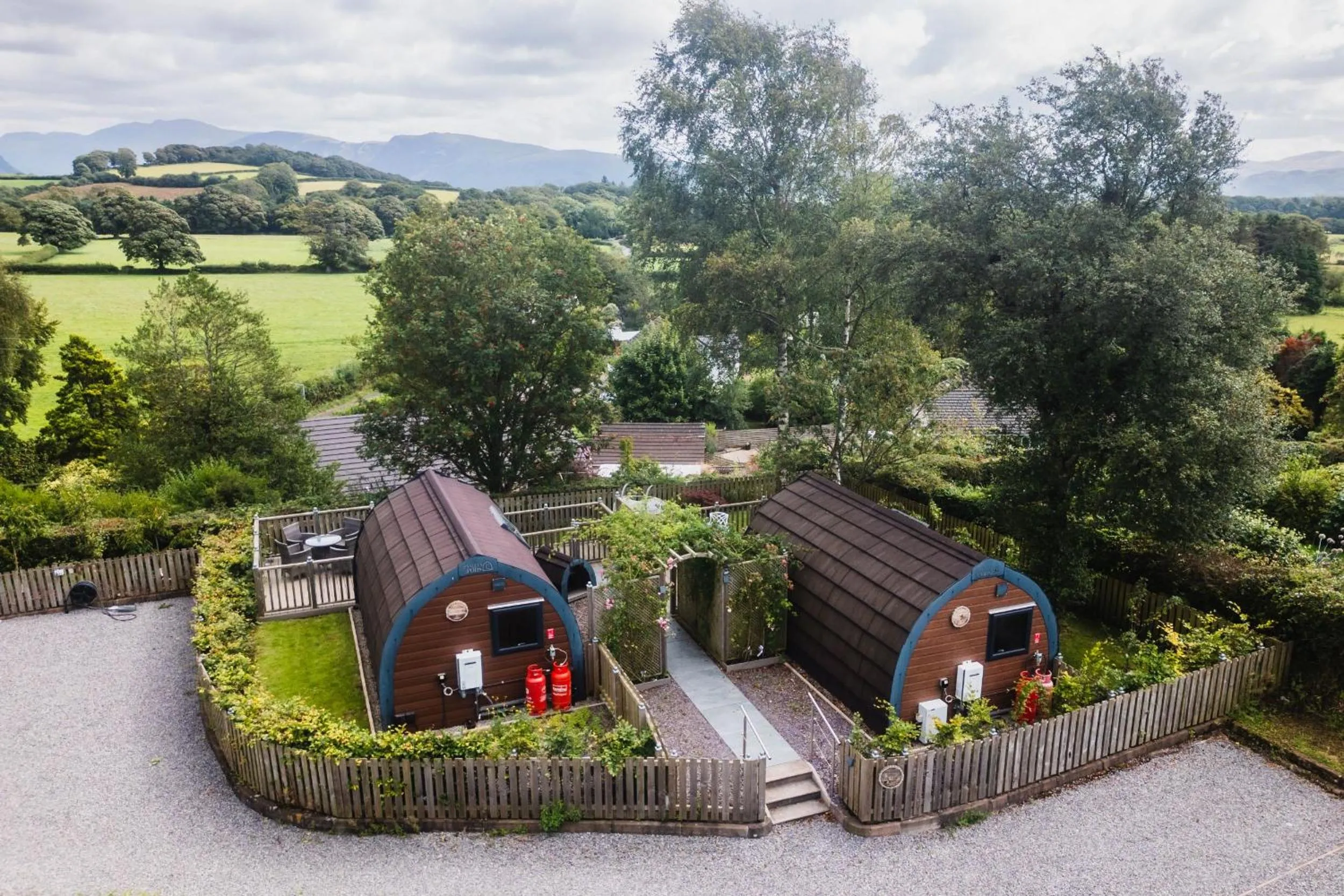 Bird's eye view in The Kellbank