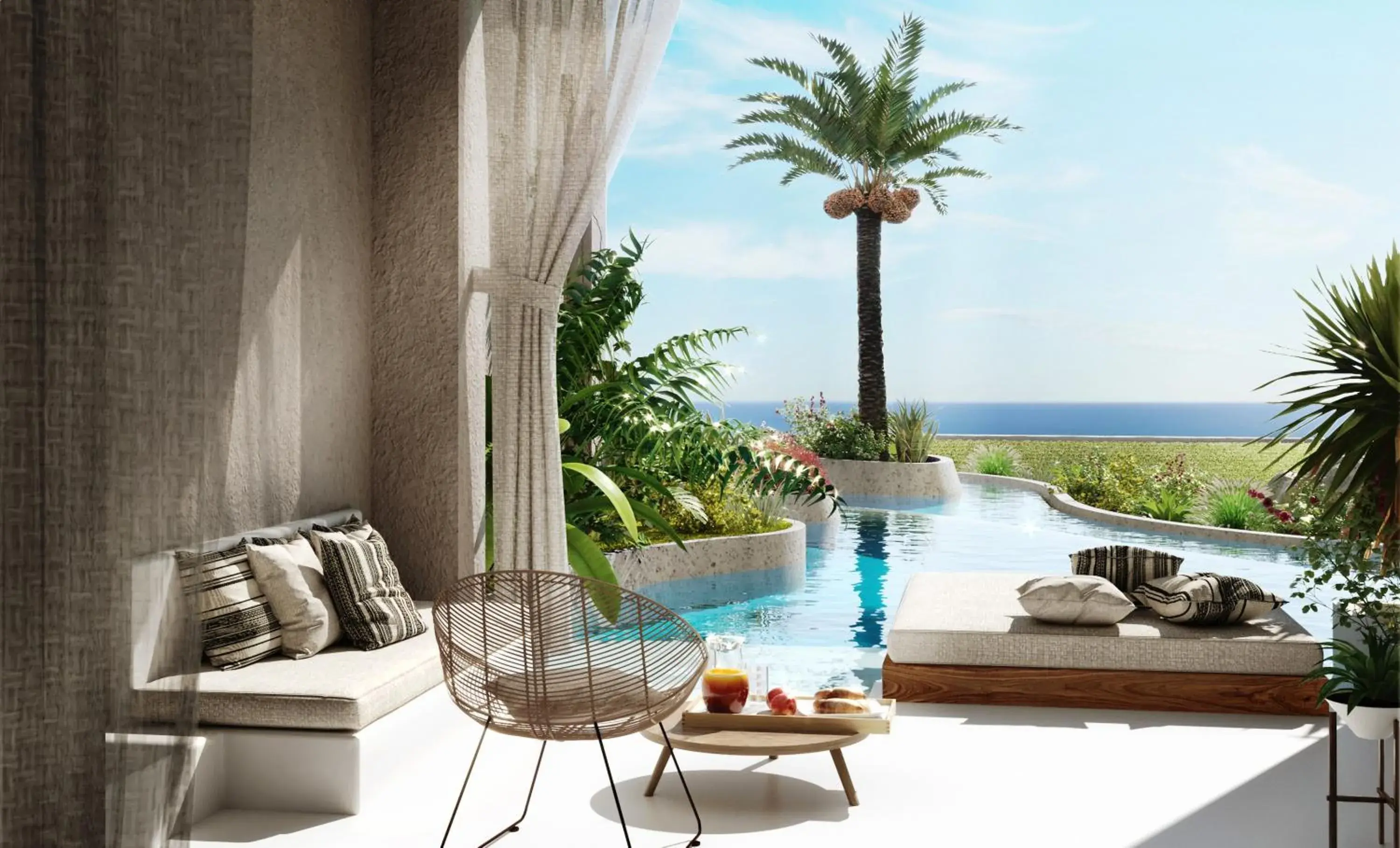 Swimming pool in JAZ Elite Riviera Swimming pool in JAZ Elite Riviera