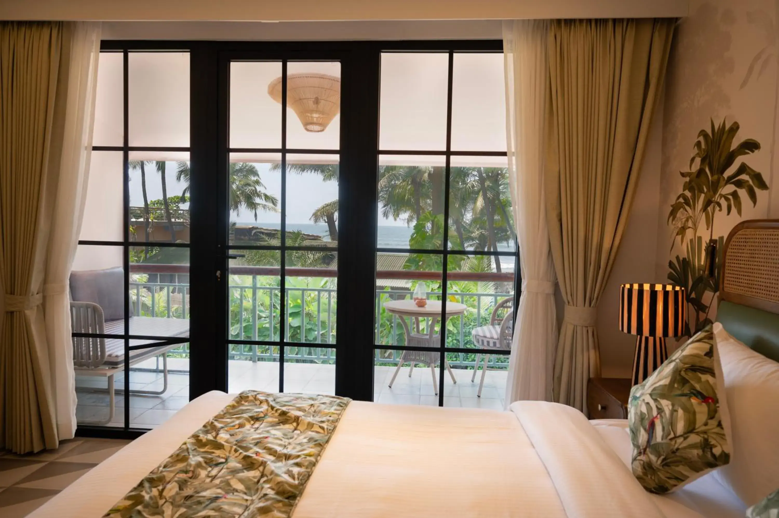 View (from property/room), Bed in Palma Beach Resort View (from property/room), Bed in Palma Beach Resort