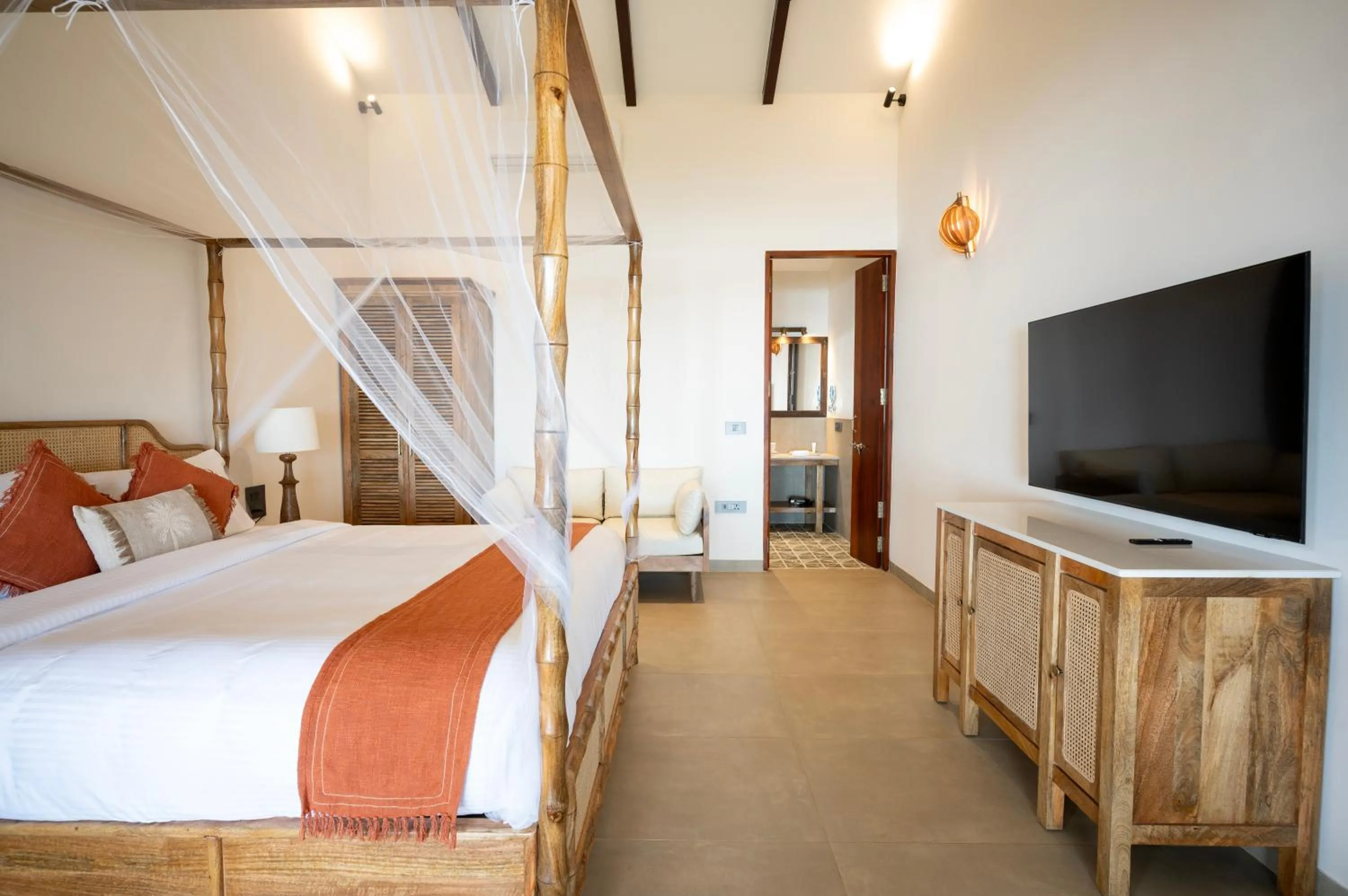 Bed in Palma Beach Resort