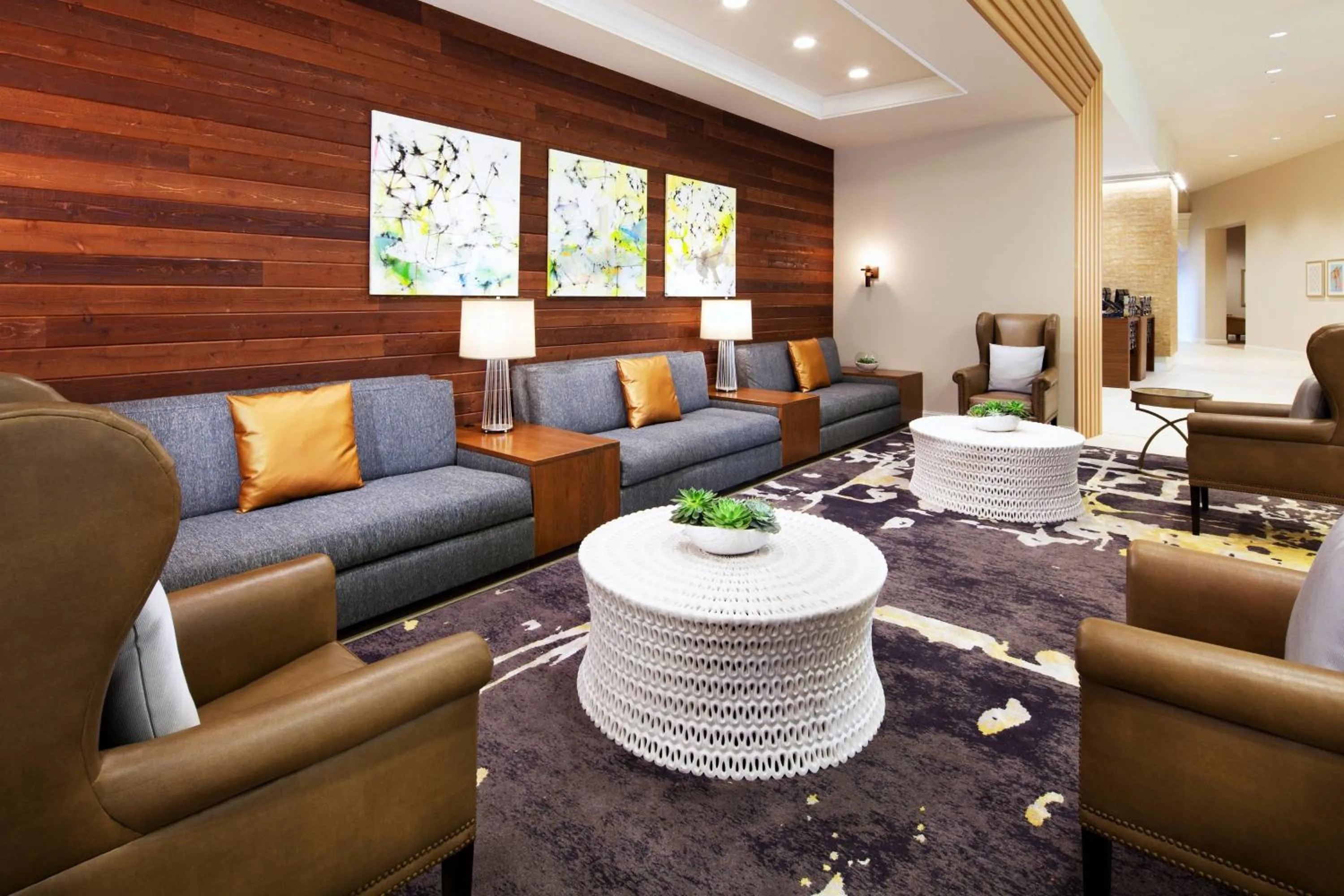 Lobby or reception in Sheraton McKinney