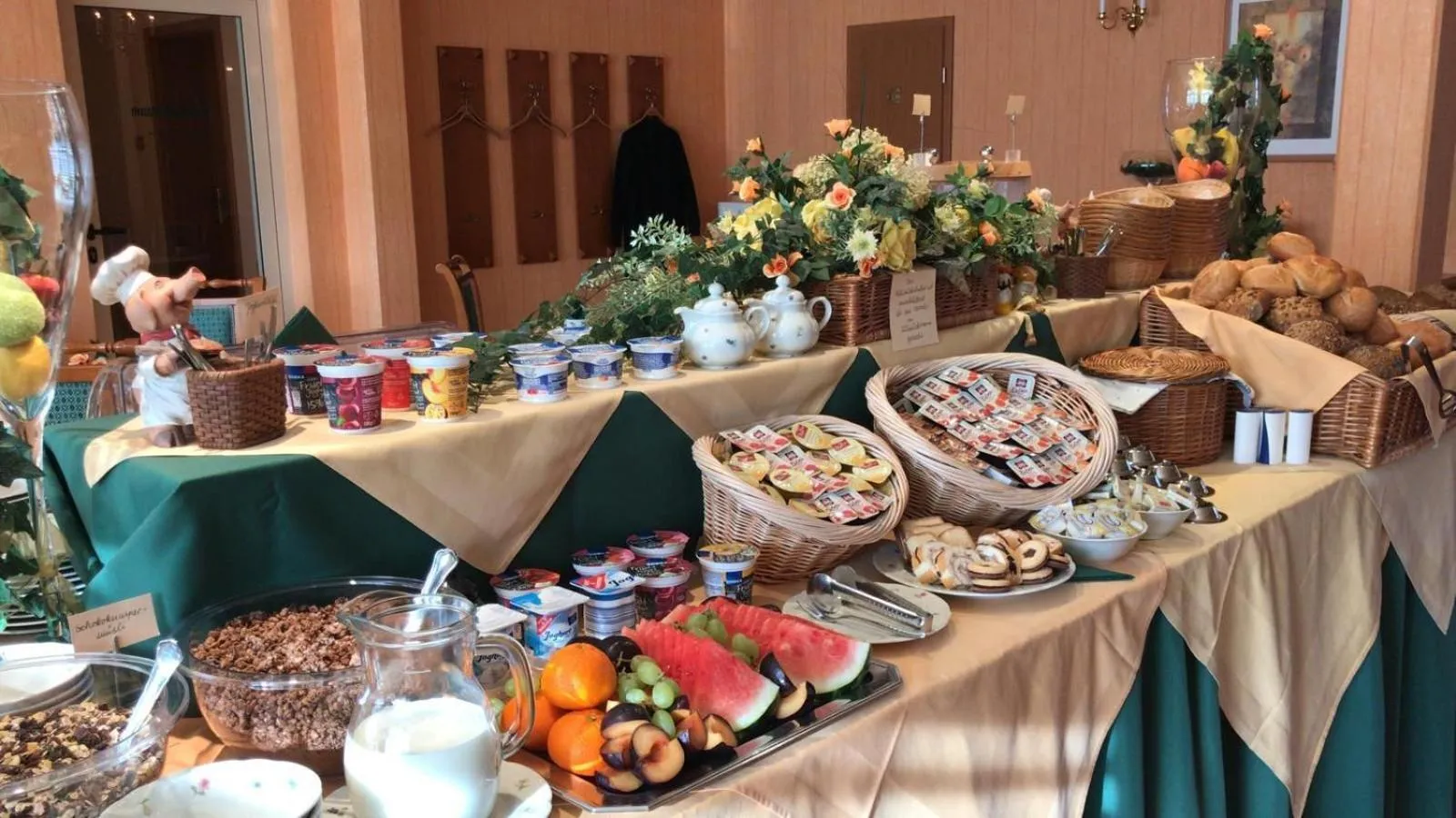 Breakfast in Pension Alter Kutschenbauer