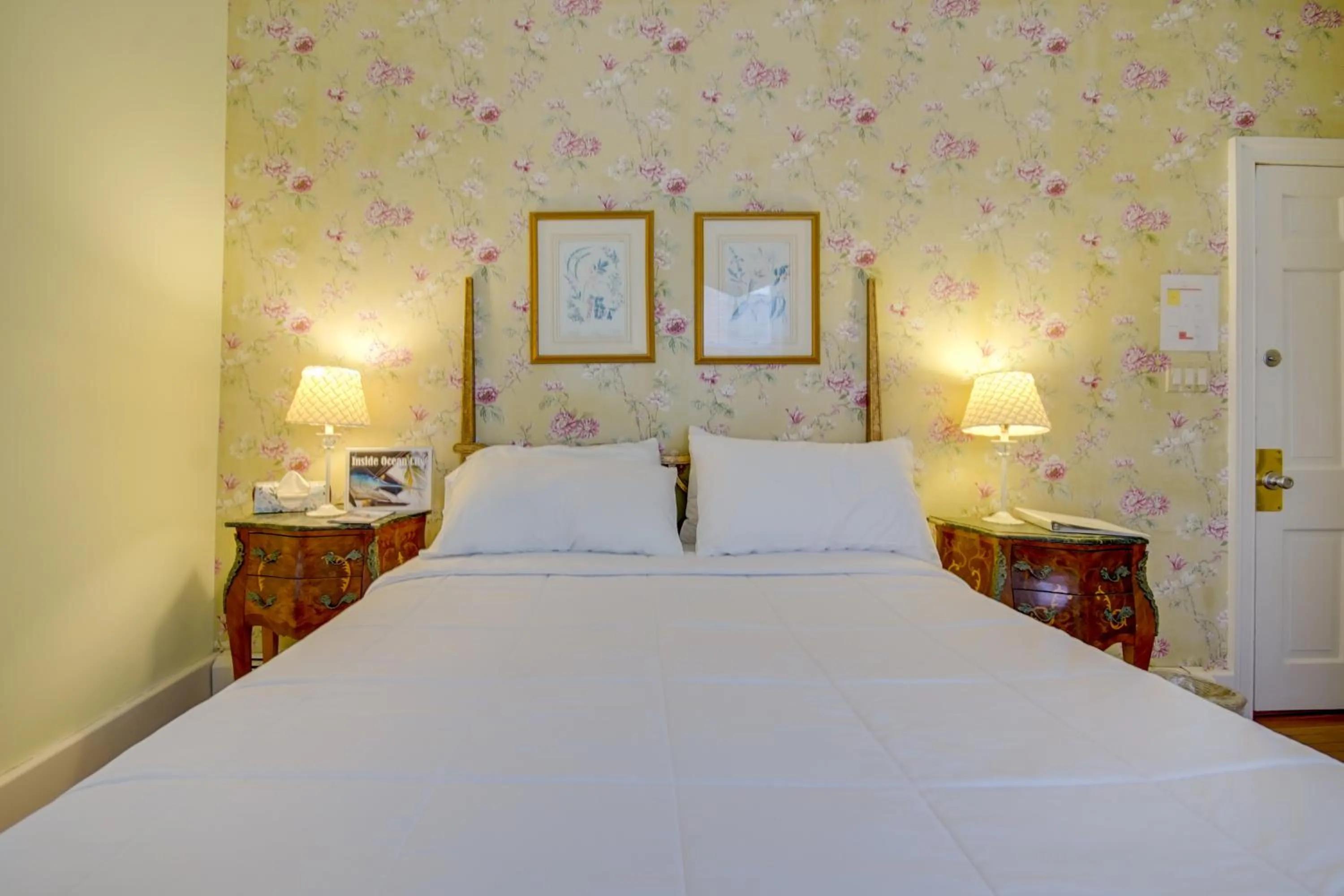 Bed in Beach Walk on the Ocean