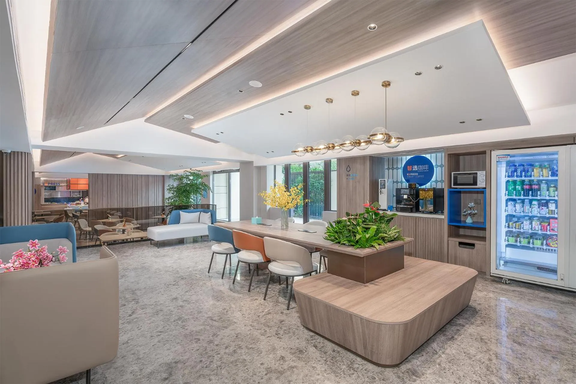 Lobby or reception in Holiday Inn Express Xi'an North Station by IHG