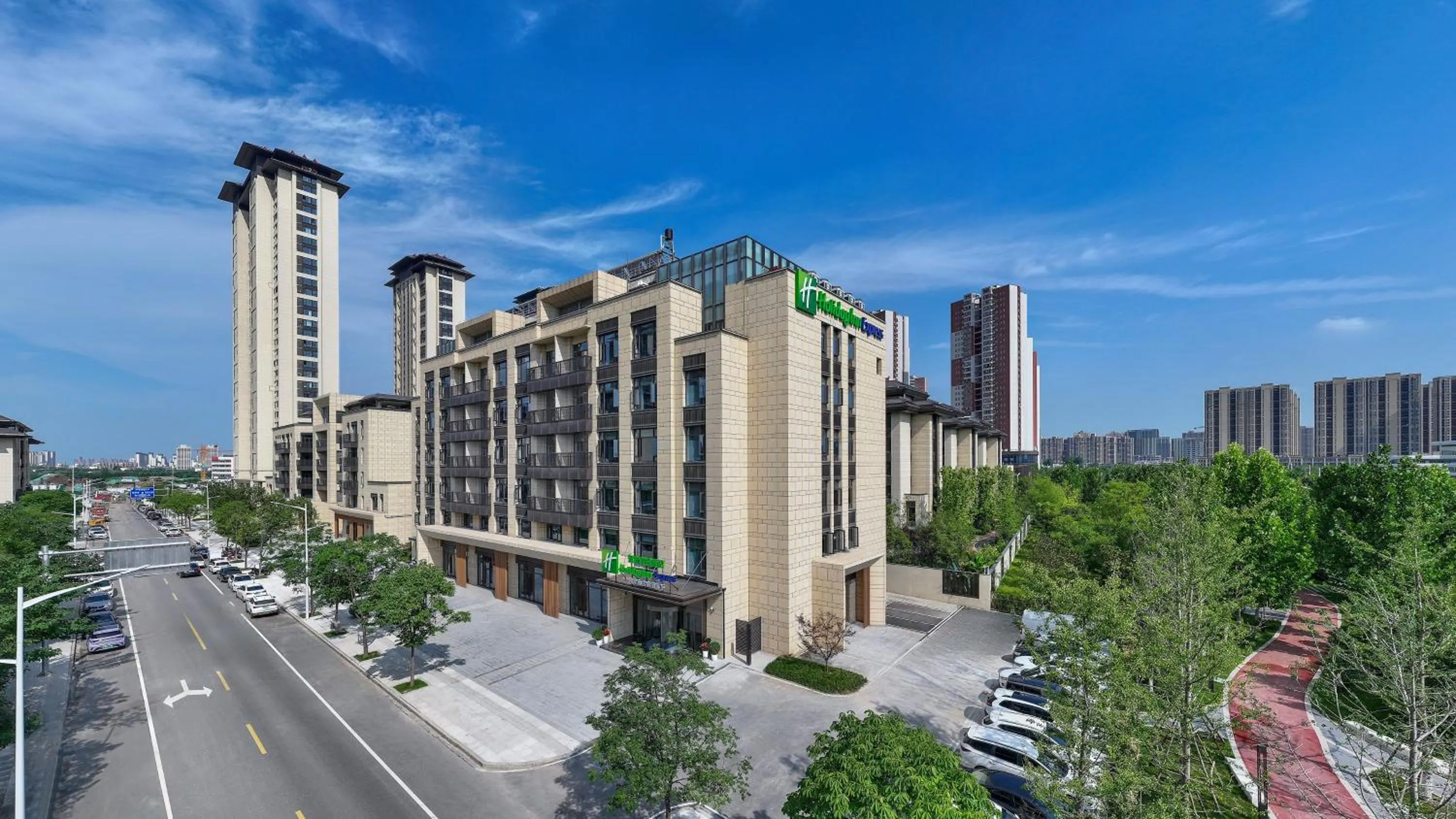 Property building in Holiday Inn Express Xi'an North Station by IHG