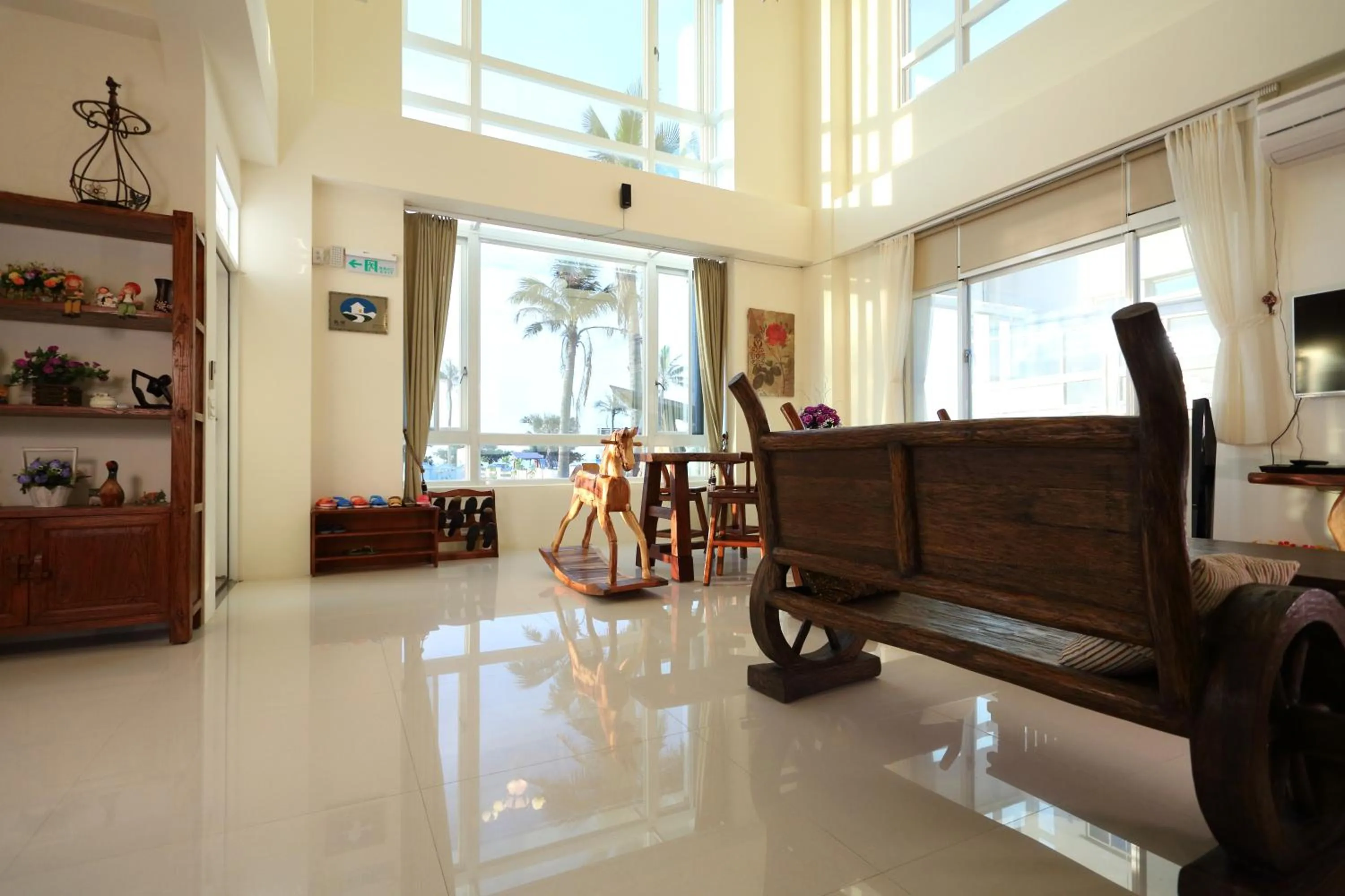 Lobby or reception in Taroko Bay B&B