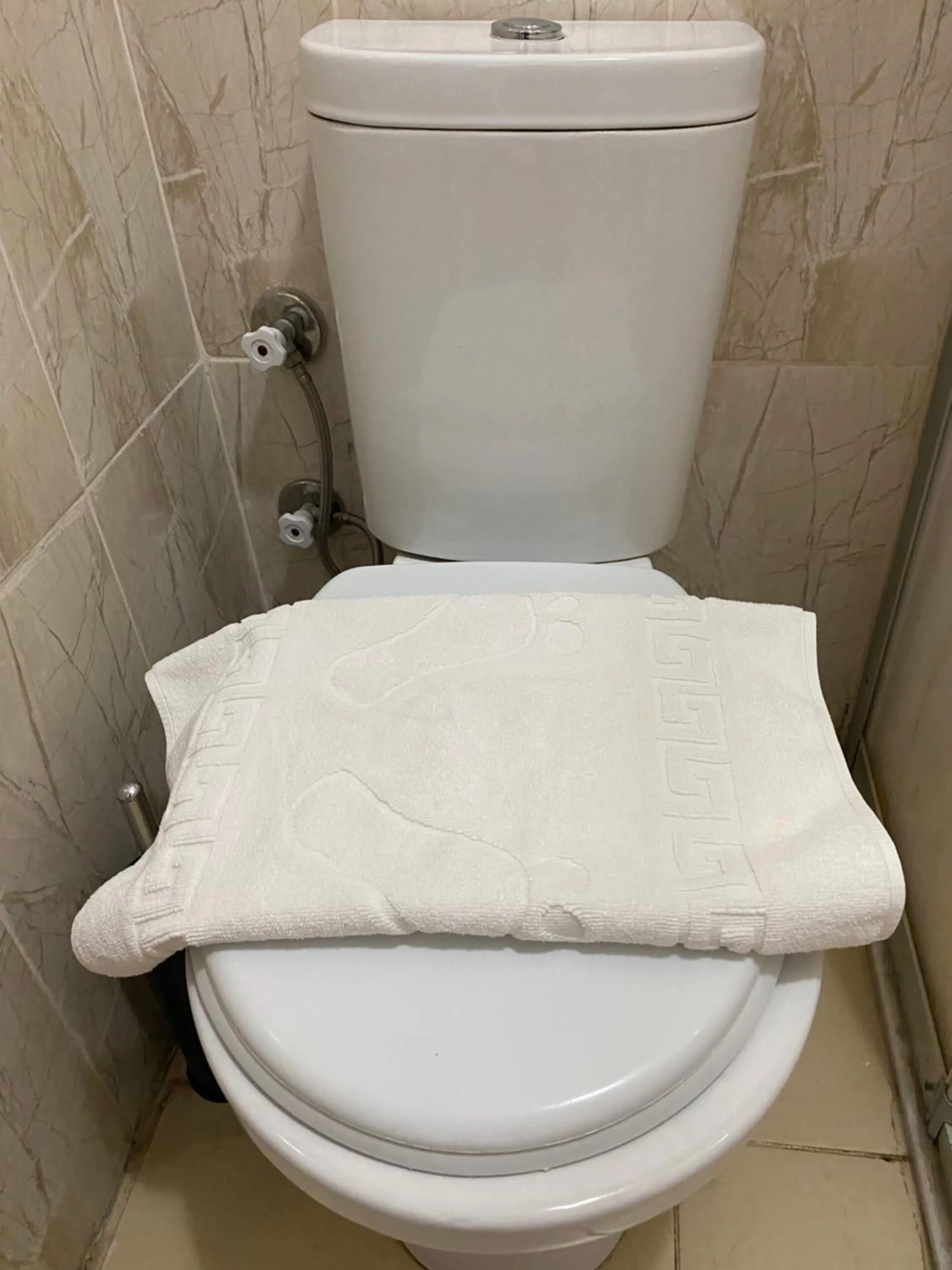 Bathroom in magarsus elit hotel