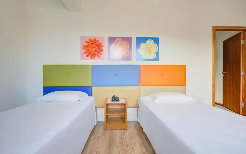 Bedroom, Bed in GoldMen Business Joinville