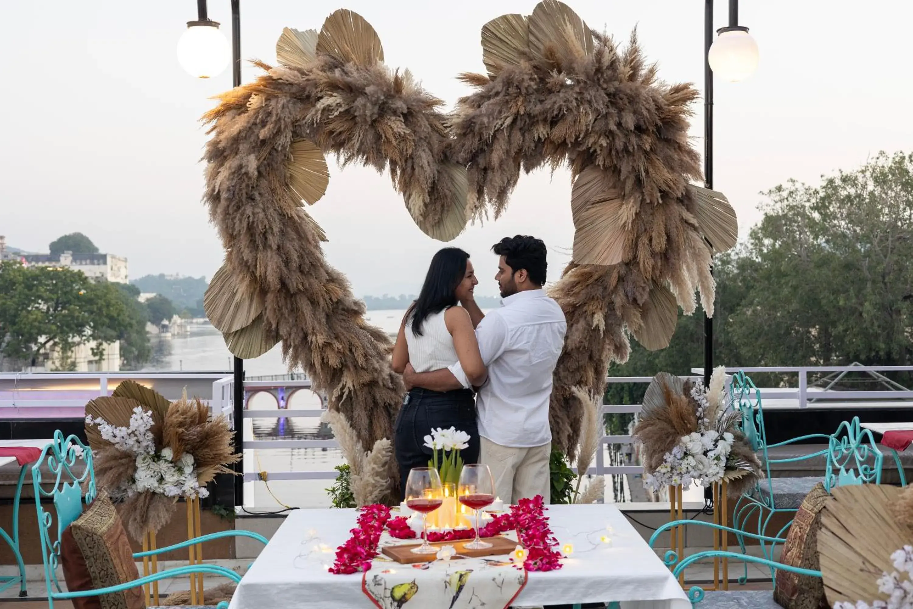 Balcony/Terrace in Hide-In Udaipur - A Lake View Boutique Hotel Balcony/Terrace in Hide-In Udaipur - A Lake View Boutique Hotel