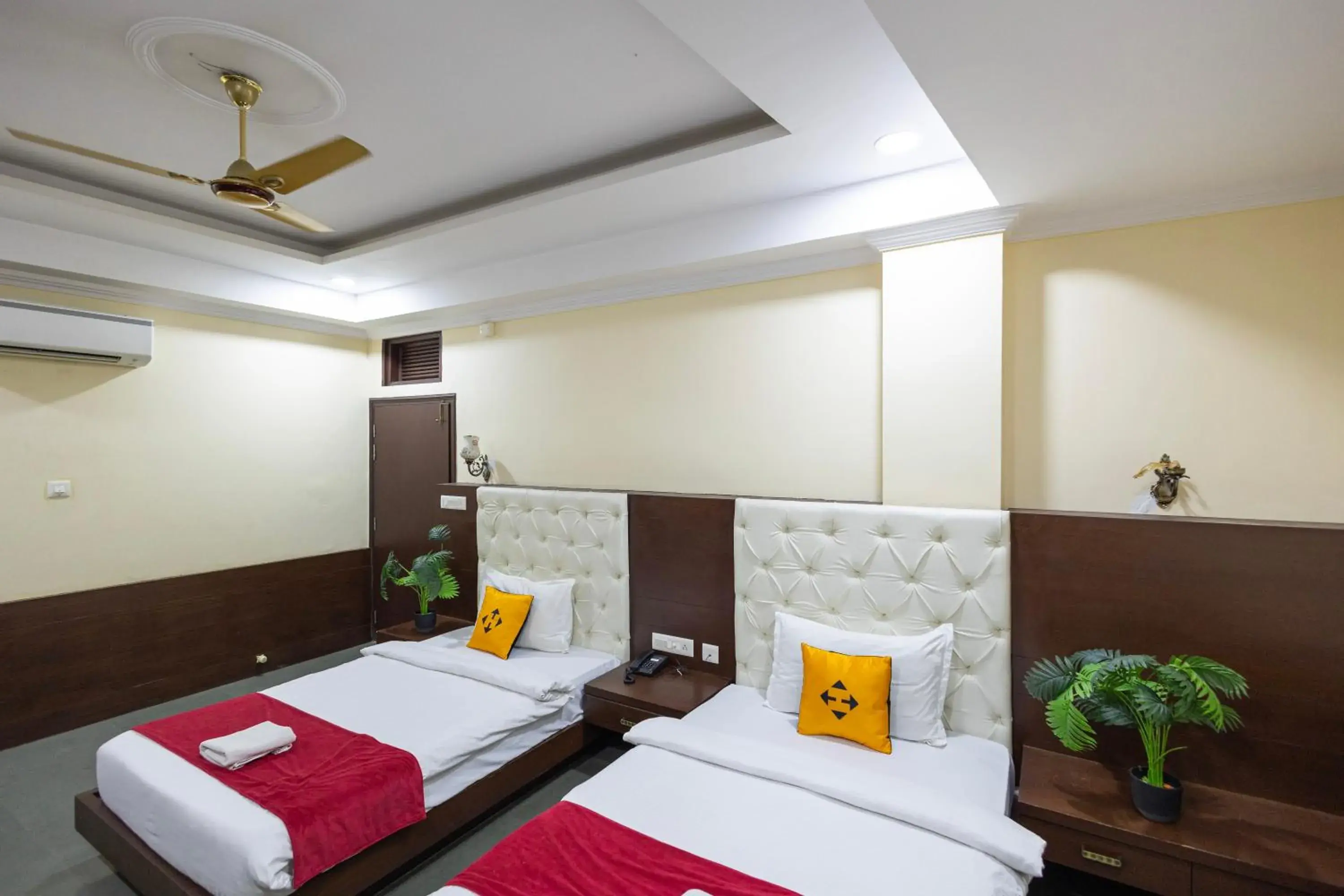 Bed in Hide-In Udaipur - A Lake View Boutique Hotel Bed in Hide-In Udaipur - A Lake View Boutique Hotel