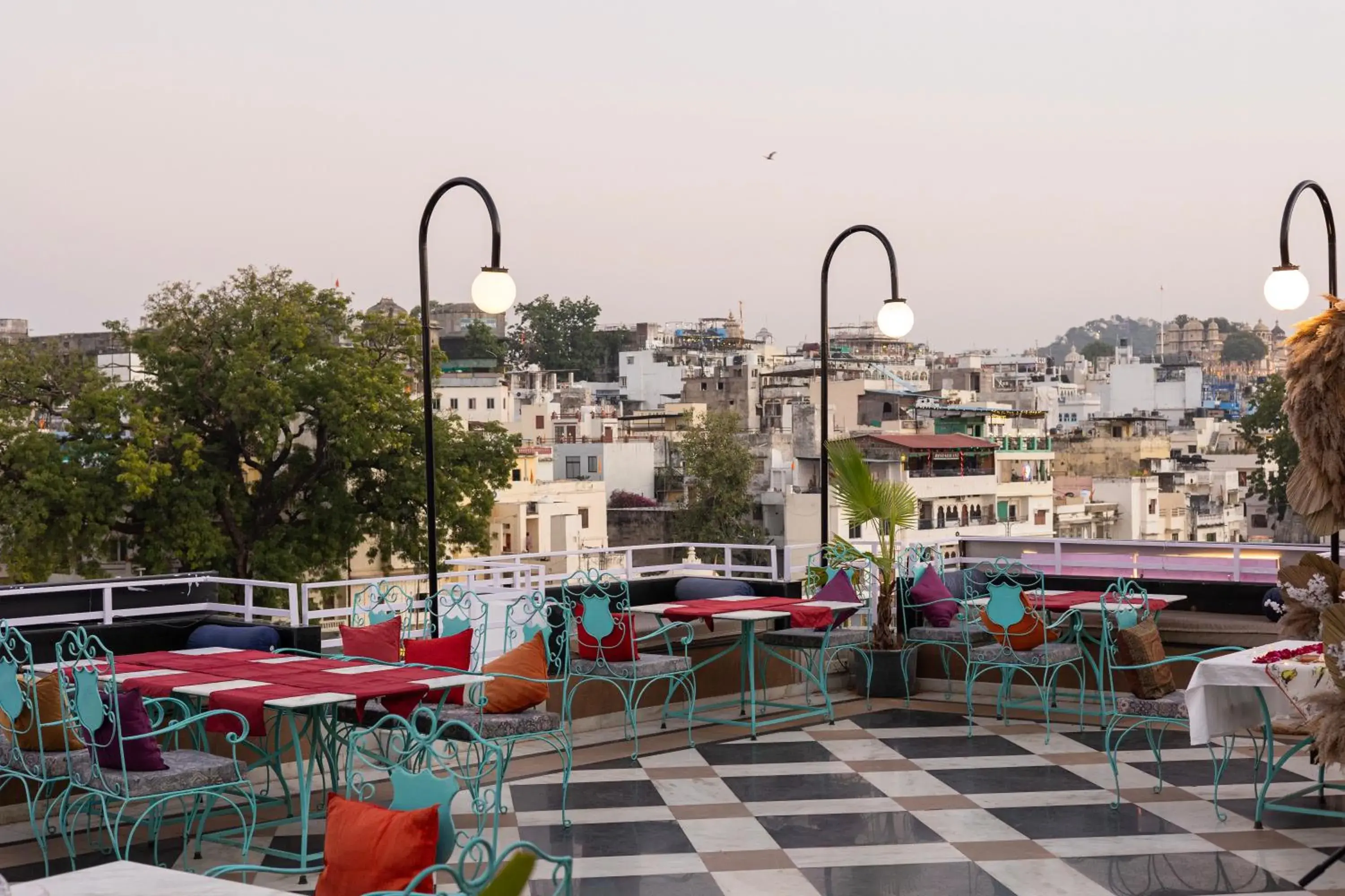 Balcony/Terrace in Hide-In Udaipur - A Lake View Boutique Hotel Balcony/Terrace in Hide-In Udaipur - A Lake View Boutique Hotel