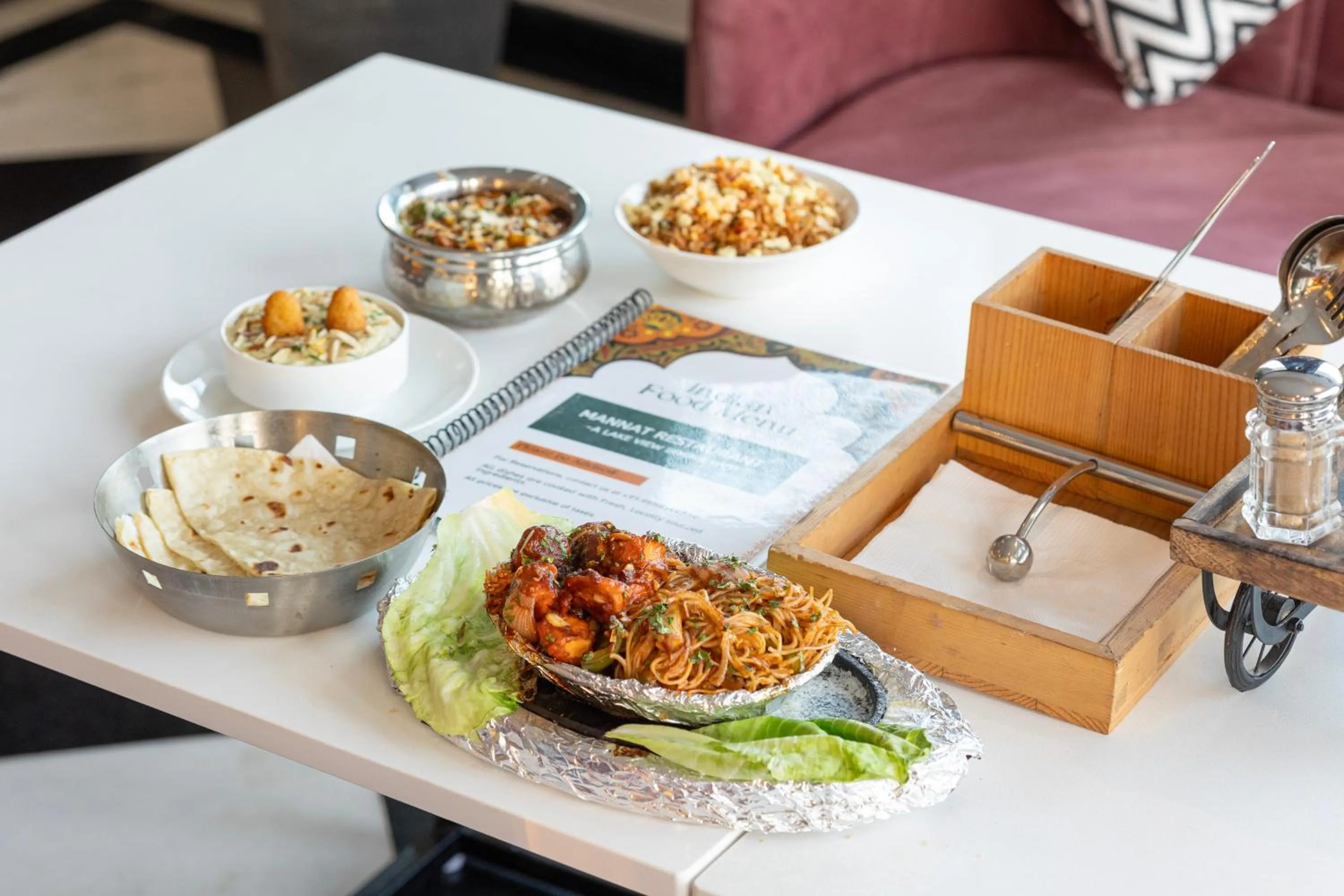 Food and drinks in Hide-In Udaipur - A Lake View Boutique Hotel