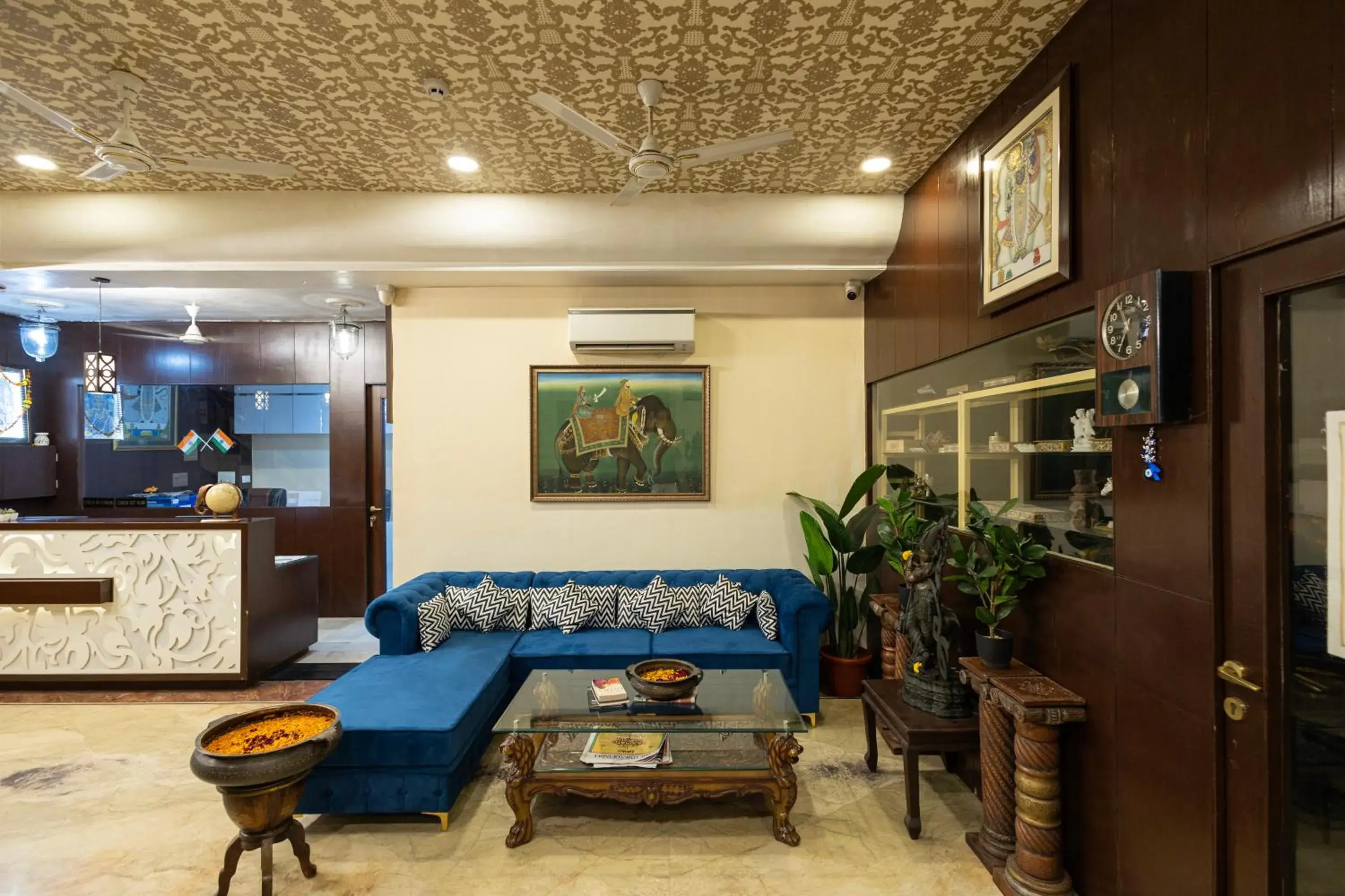 Seating area in Hide-In Udaipur - A Lake View Boutique Hotel Seating area in Hide-In Udaipur - A Lake View Boutique Hotel