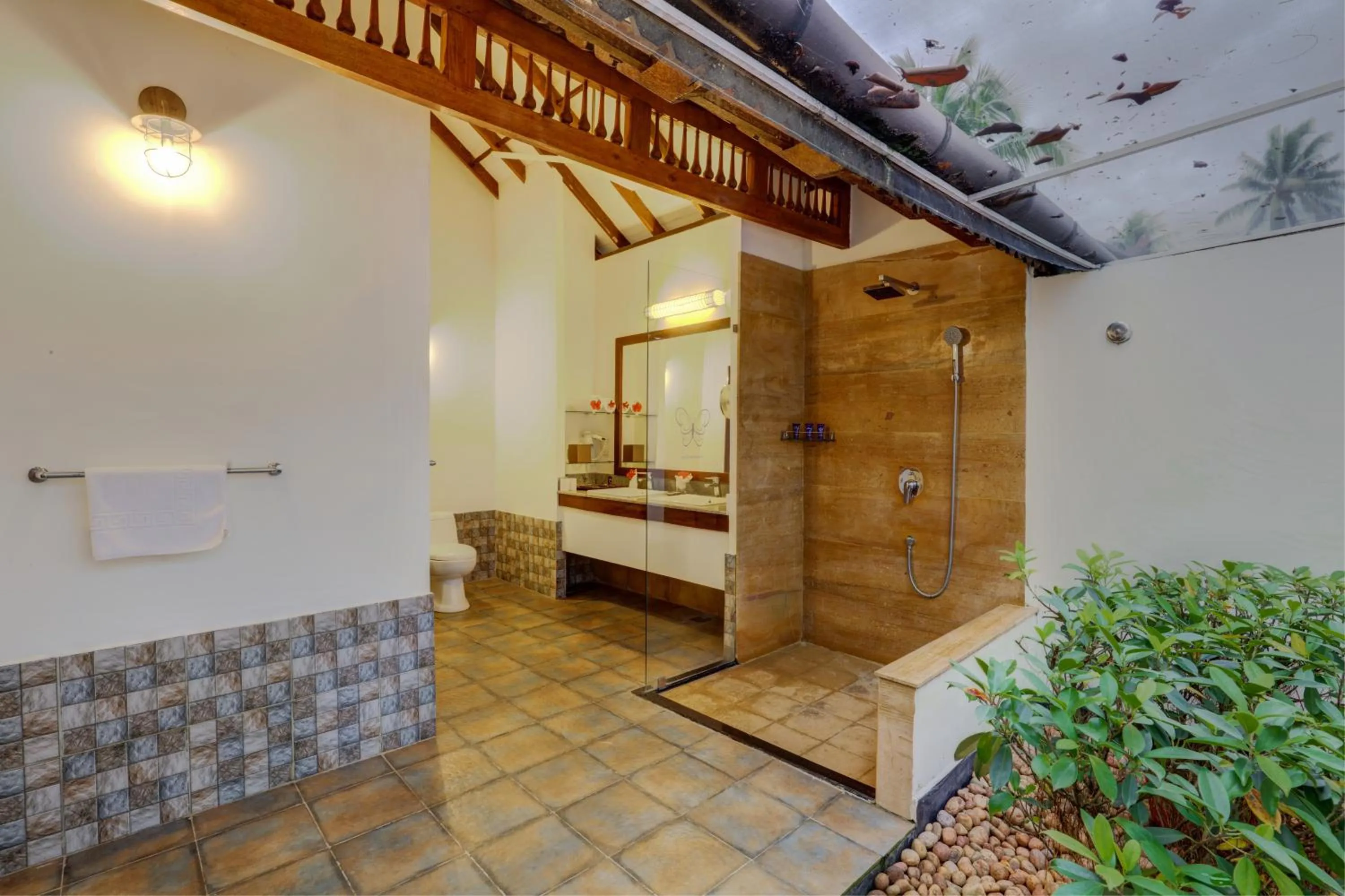 Shower in Rhythm Kumarakom