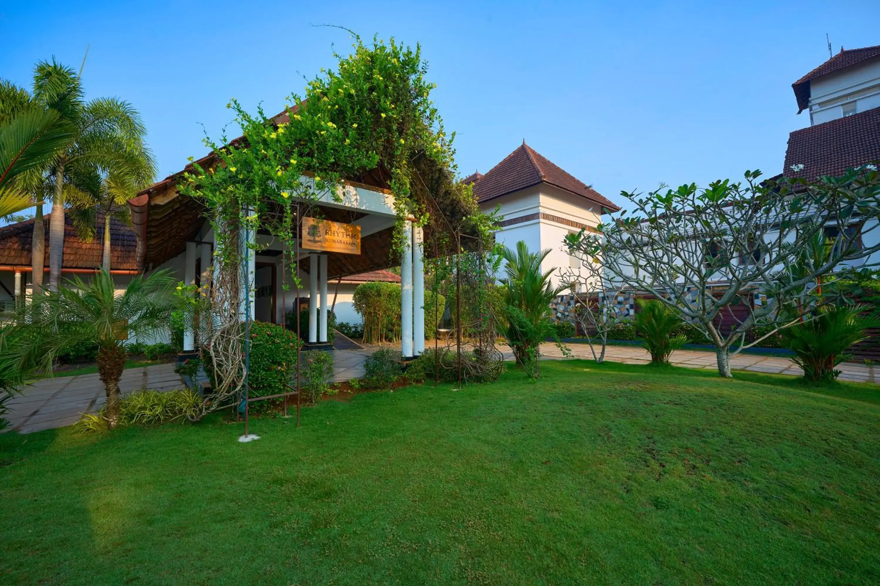 Lobby or reception in Rhythm Kumarakom Lobby or reception in Rhythm Kumarakom