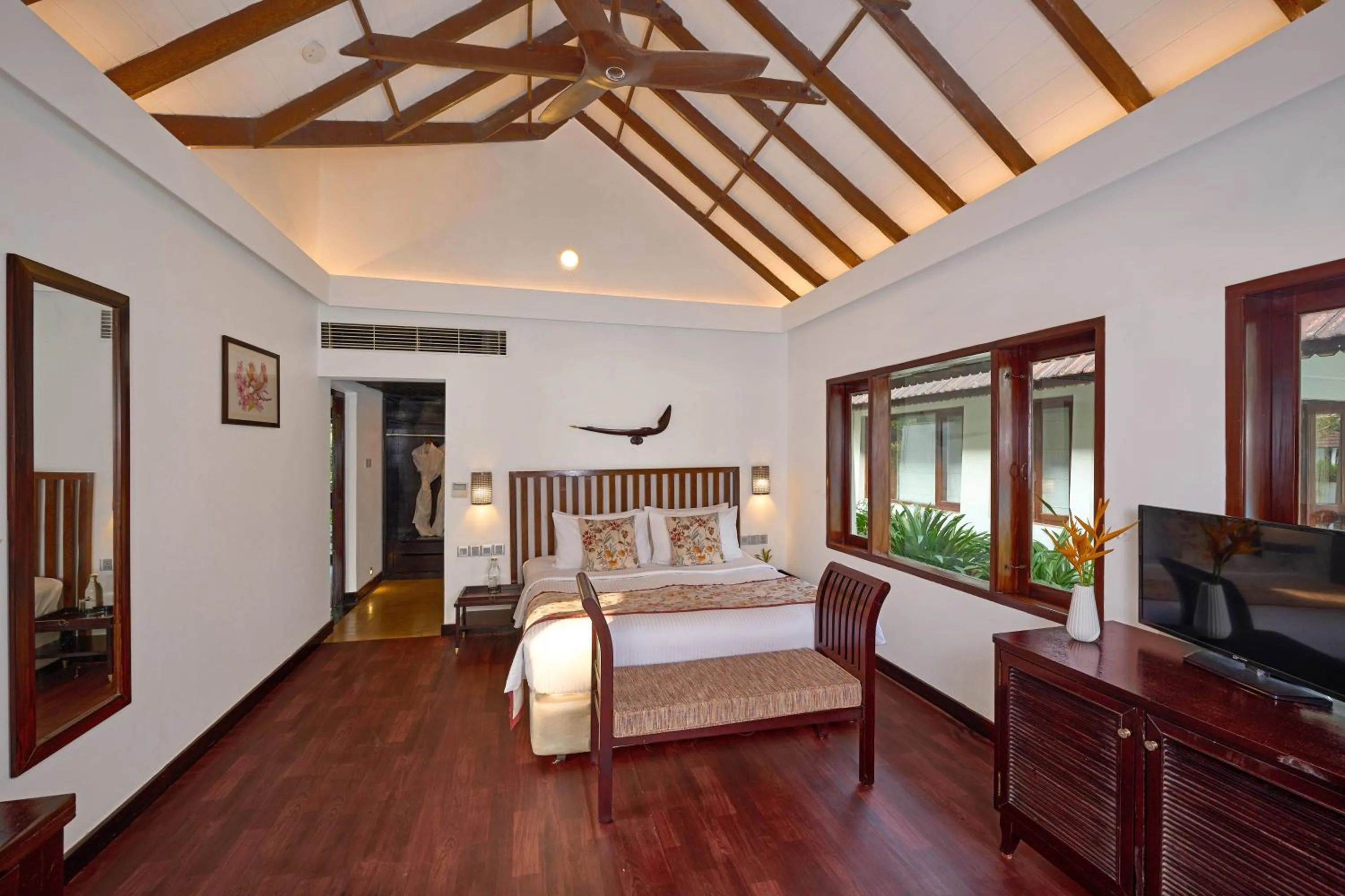 Bedroom, Bed in Rhythm Kumarakom