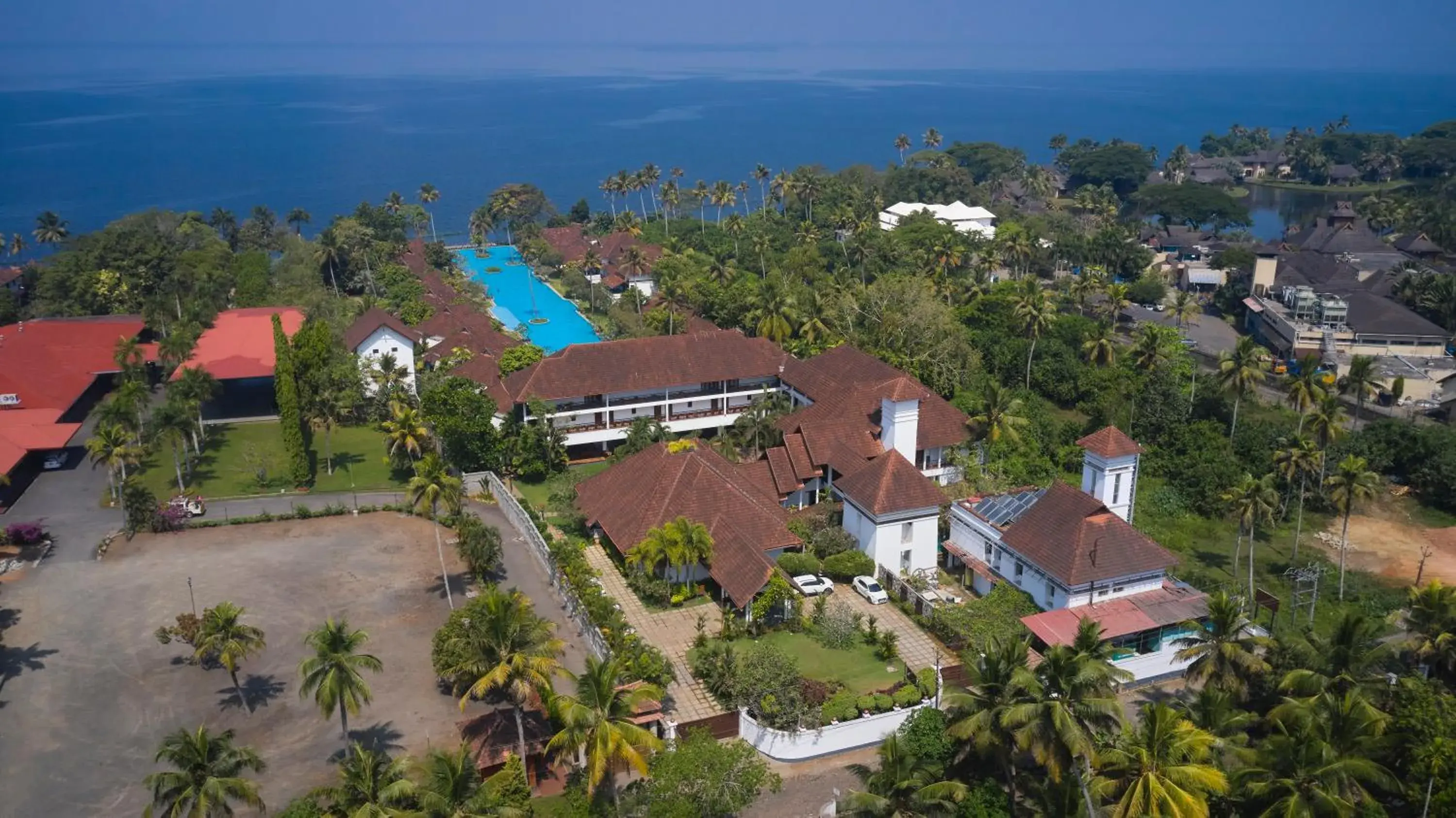 Bird's eye view in Rhythm Kumarakom Bird's eye view in Rhythm Kumarakom