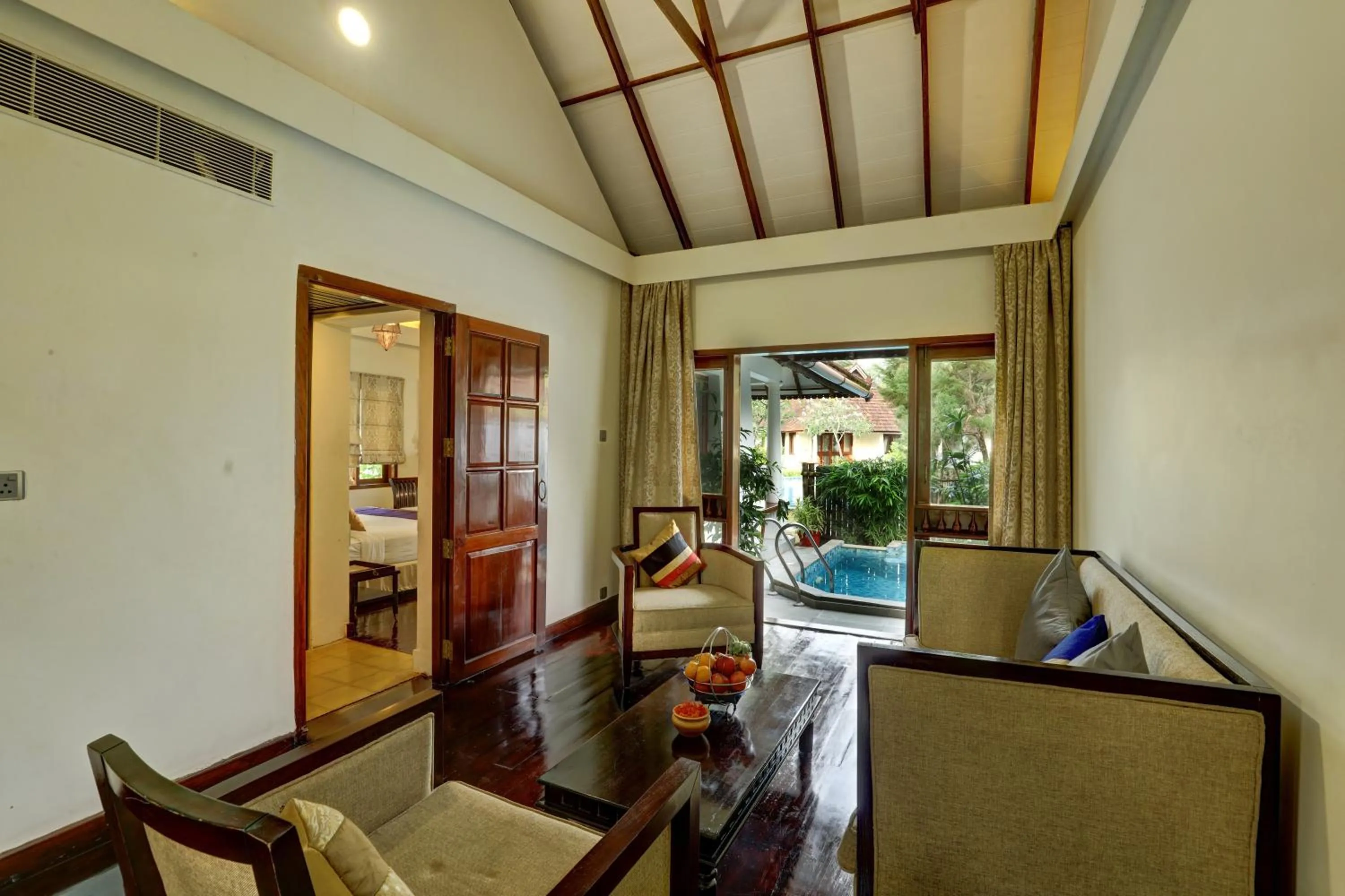 Living room in Rhythm Kumarakom
