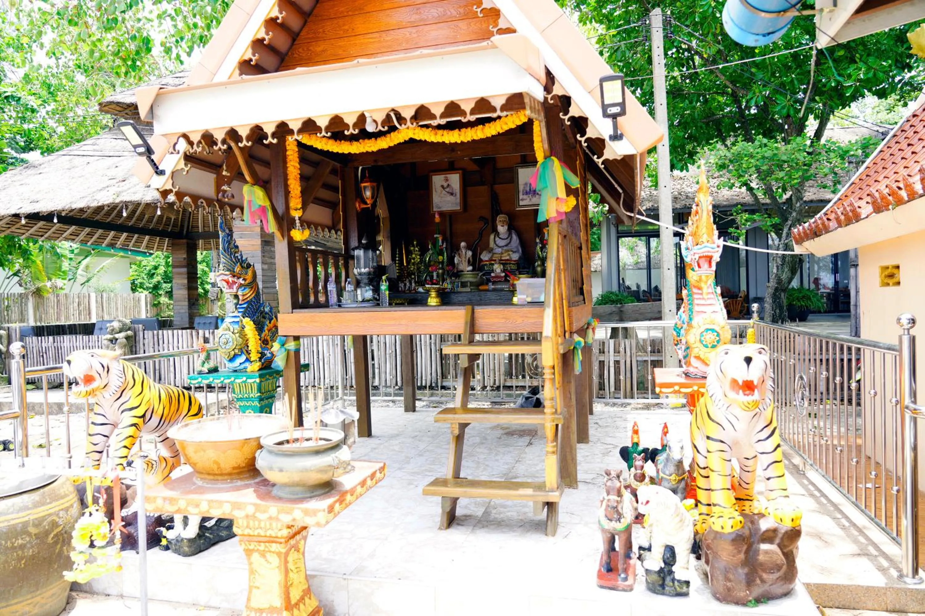 Patio in Villa Cha Cha Chaolao Beach Resort