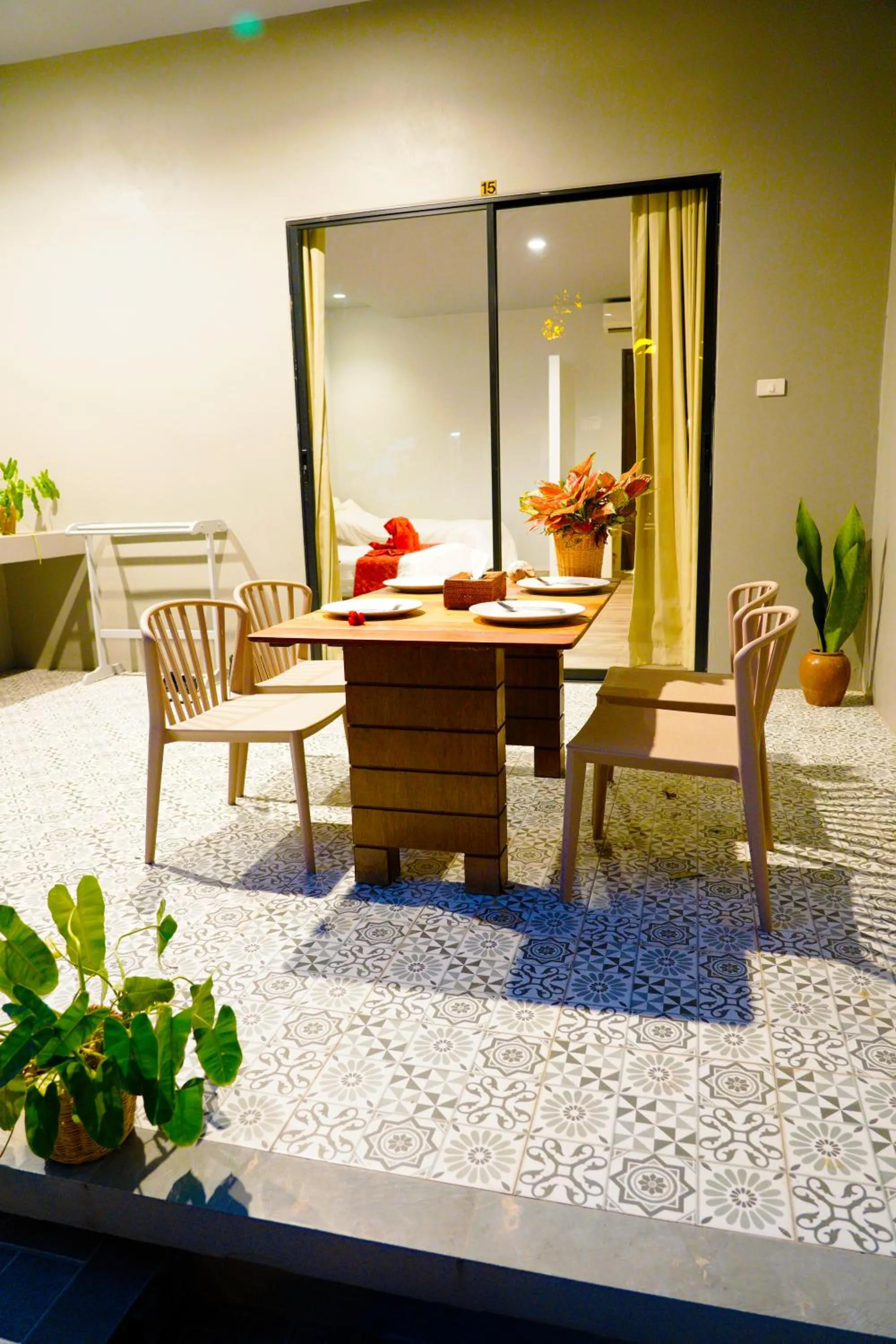 Seating area in Villa Cha Cha Chaolao Beach Resort