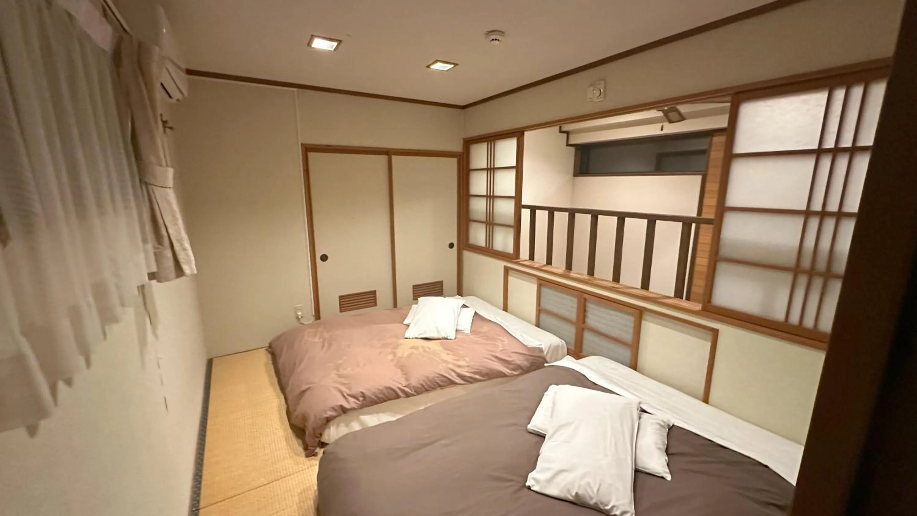 Bedroom, Bed in Nature Cottage Akabeko