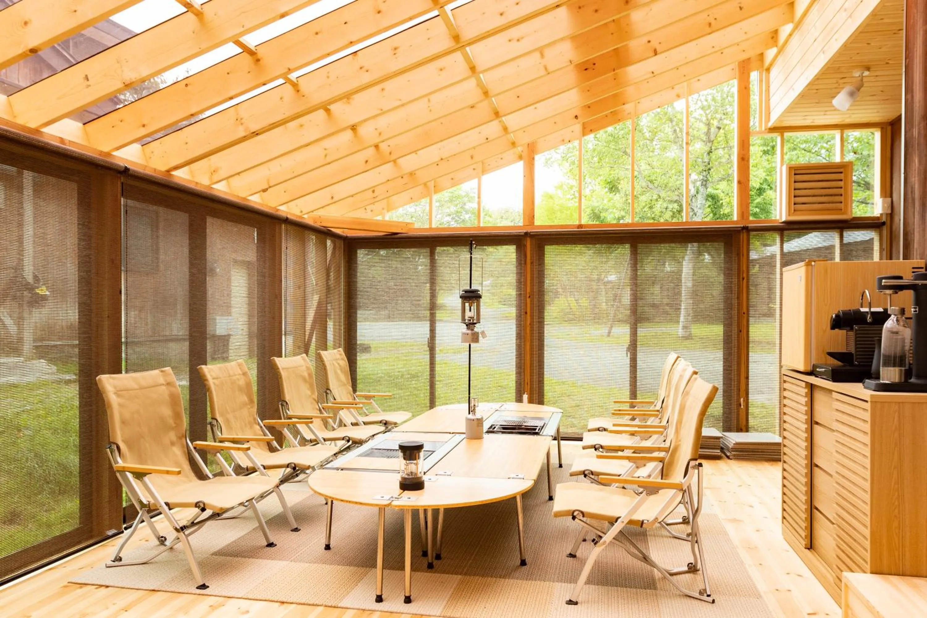 Balcony/Terrace in Nature Cottage Akabeko