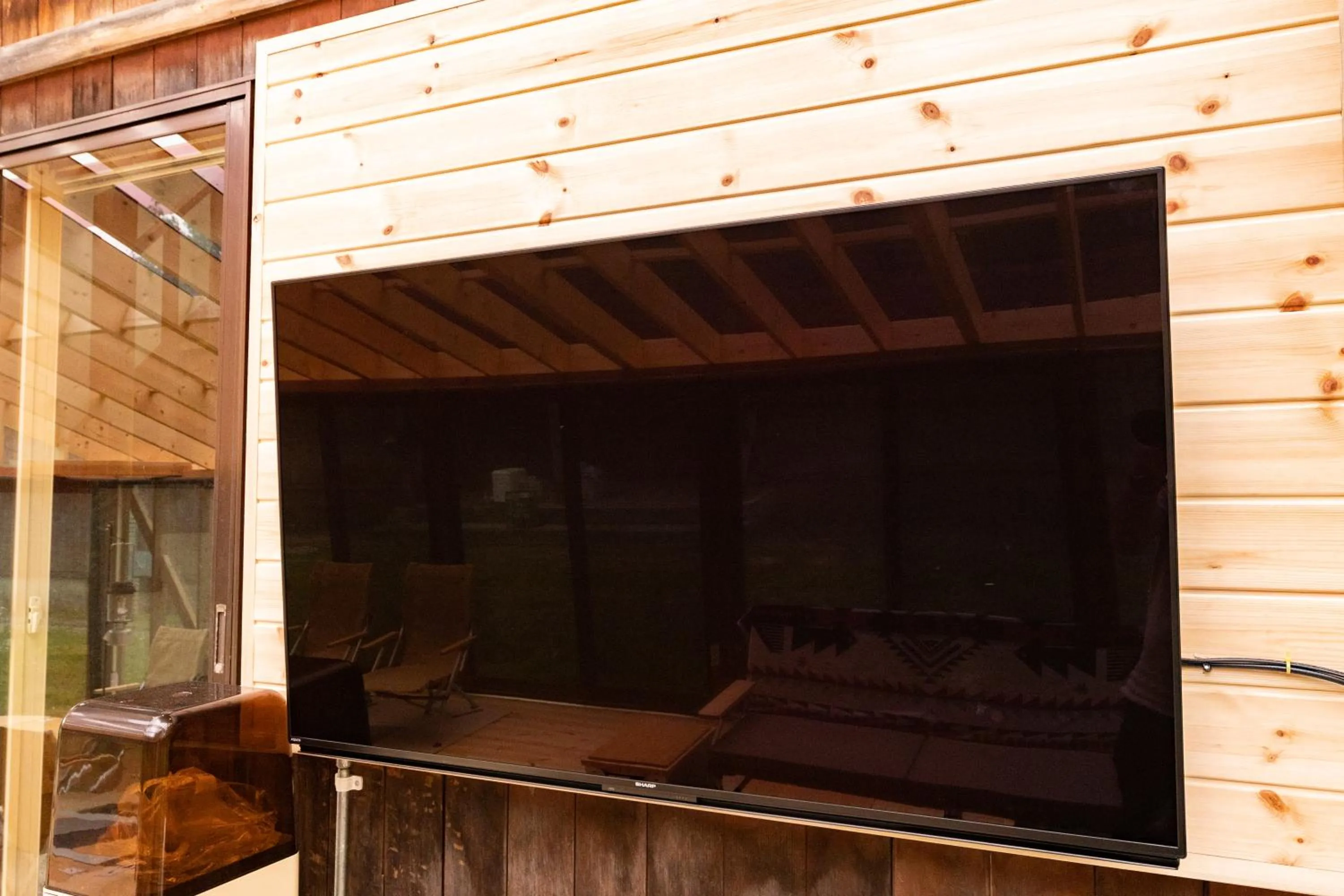 Balcony/Terrace in Nature Cottage Akabeko