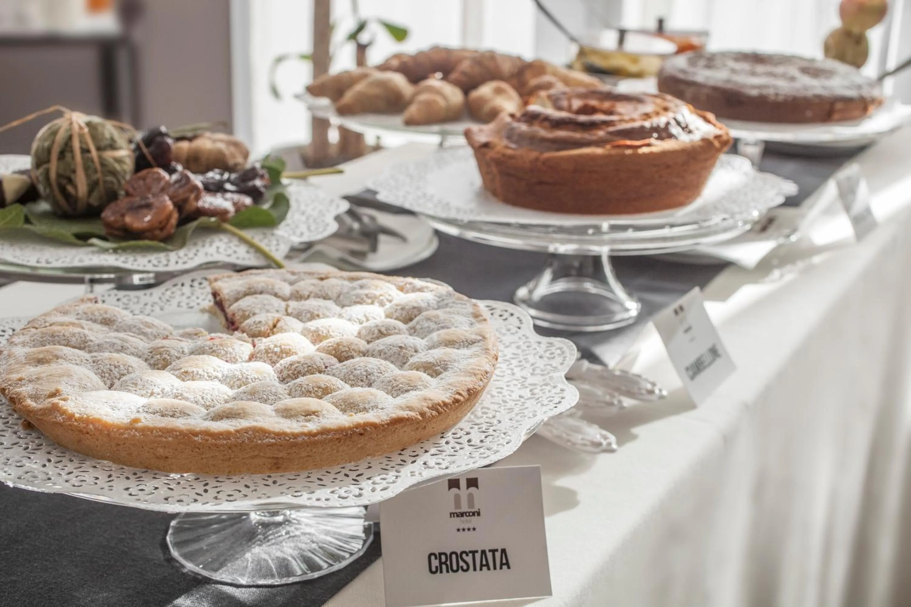 Food and drinks in Marconi Hotel