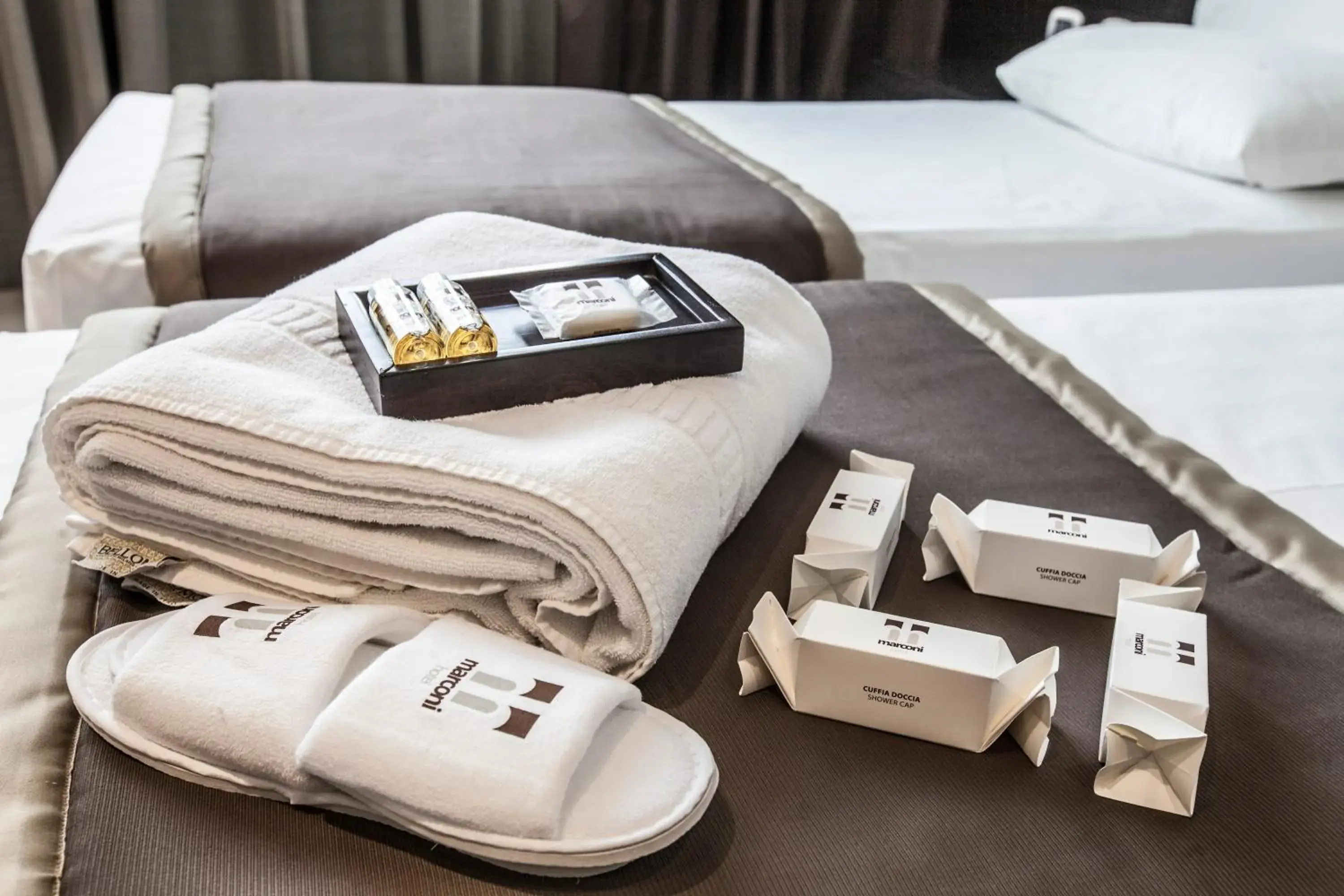 Bed in Marconi Hotel Bed in Marconi Hotel