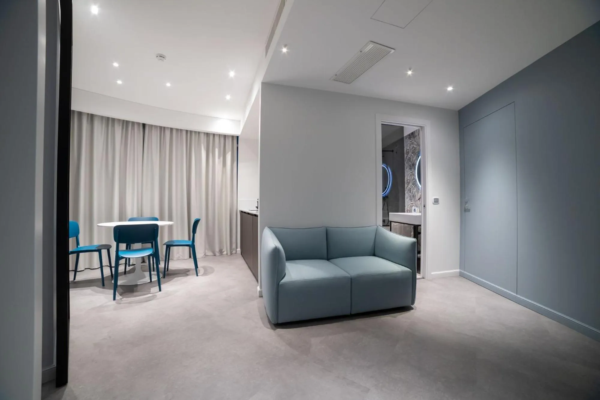 Living room in Marconi Hotel