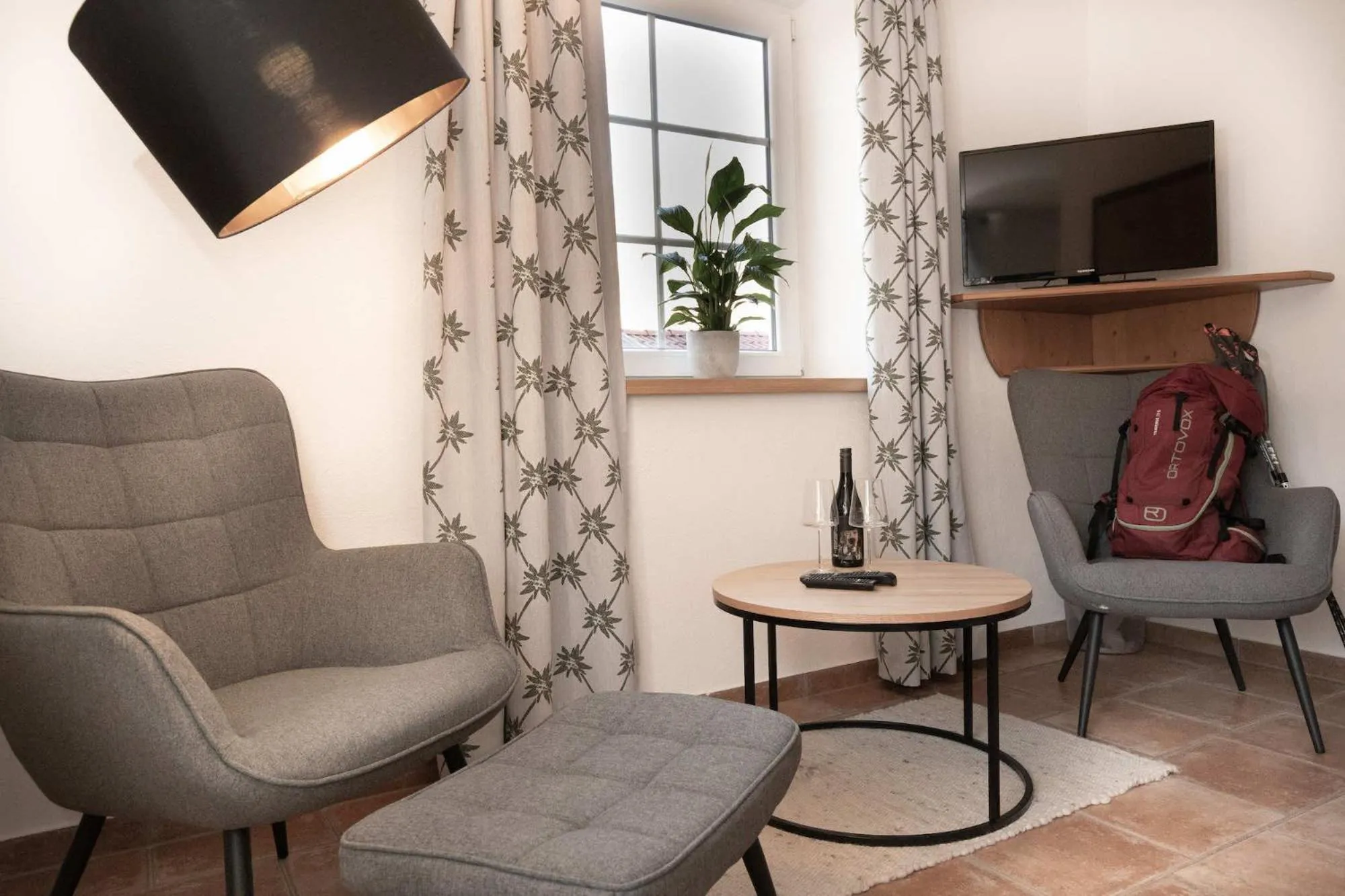 Seating area in Hotel-Gasthof Der Wiesengrund