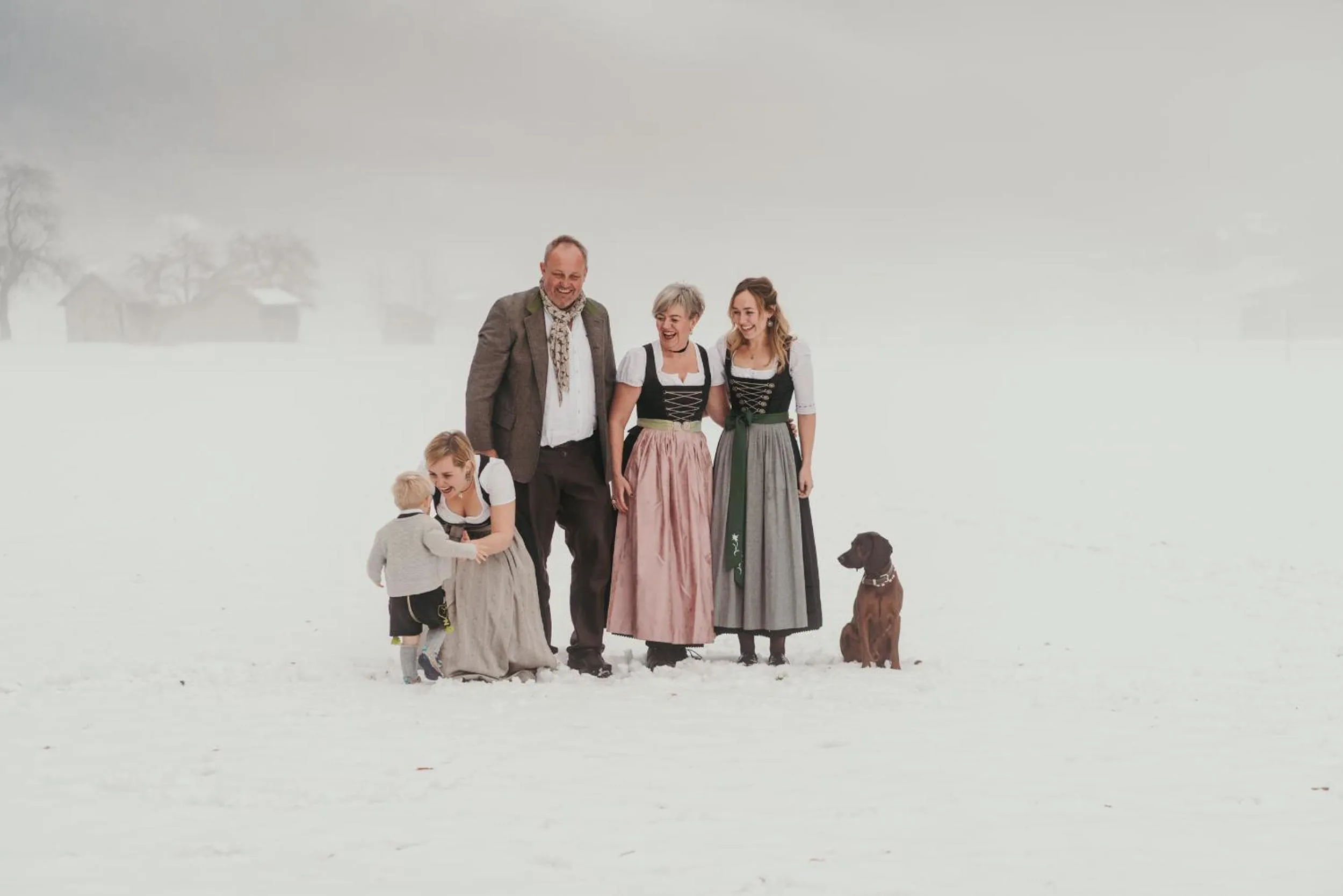 Family in Hotel-Gasthof Der Wiesengrund