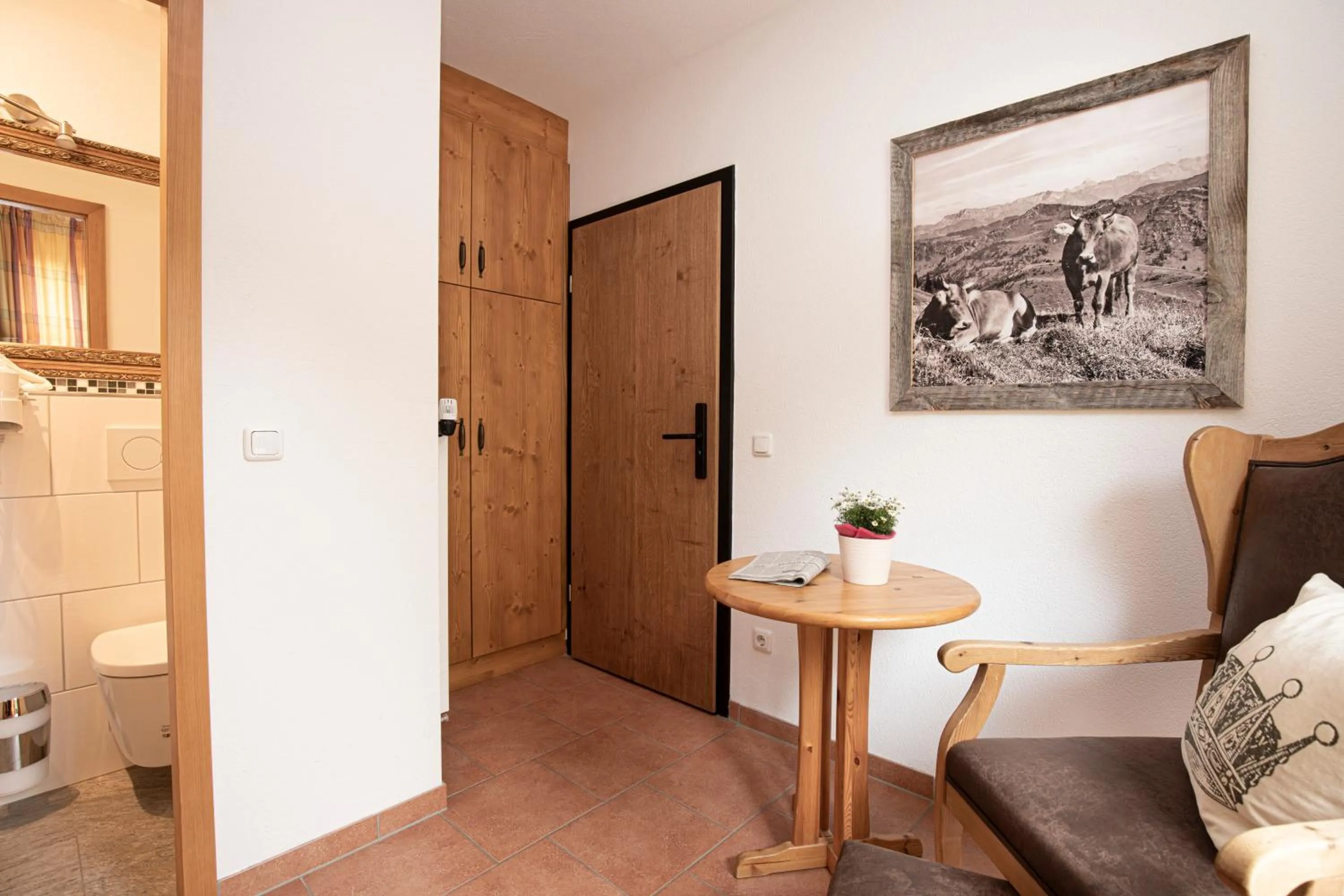 Seating area in Hotel-Gasthof Der Wiesengrund