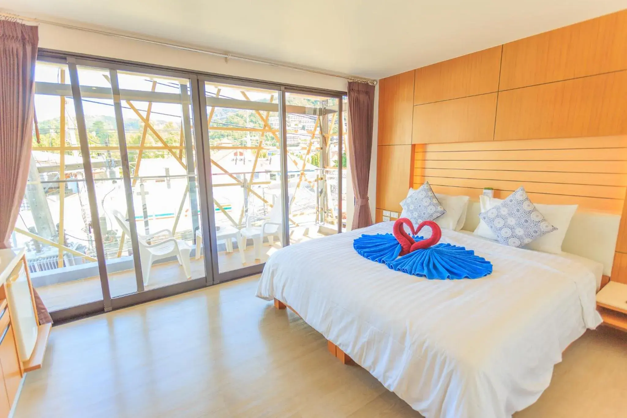 Deluxe Double room Street side in Room Actually Deluxe Double room Street side in Room Actually