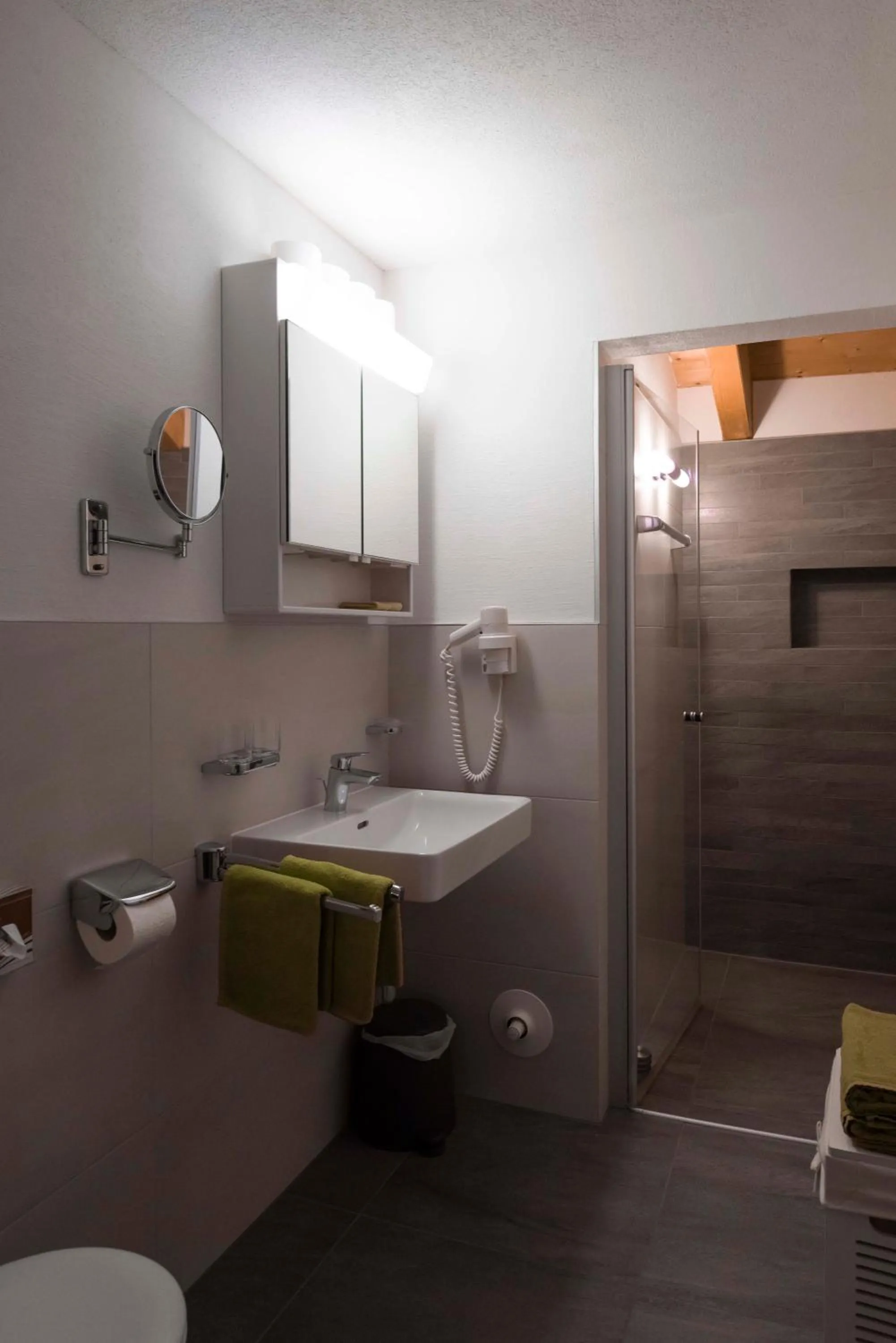 Bathroom in Apartment Madlaina