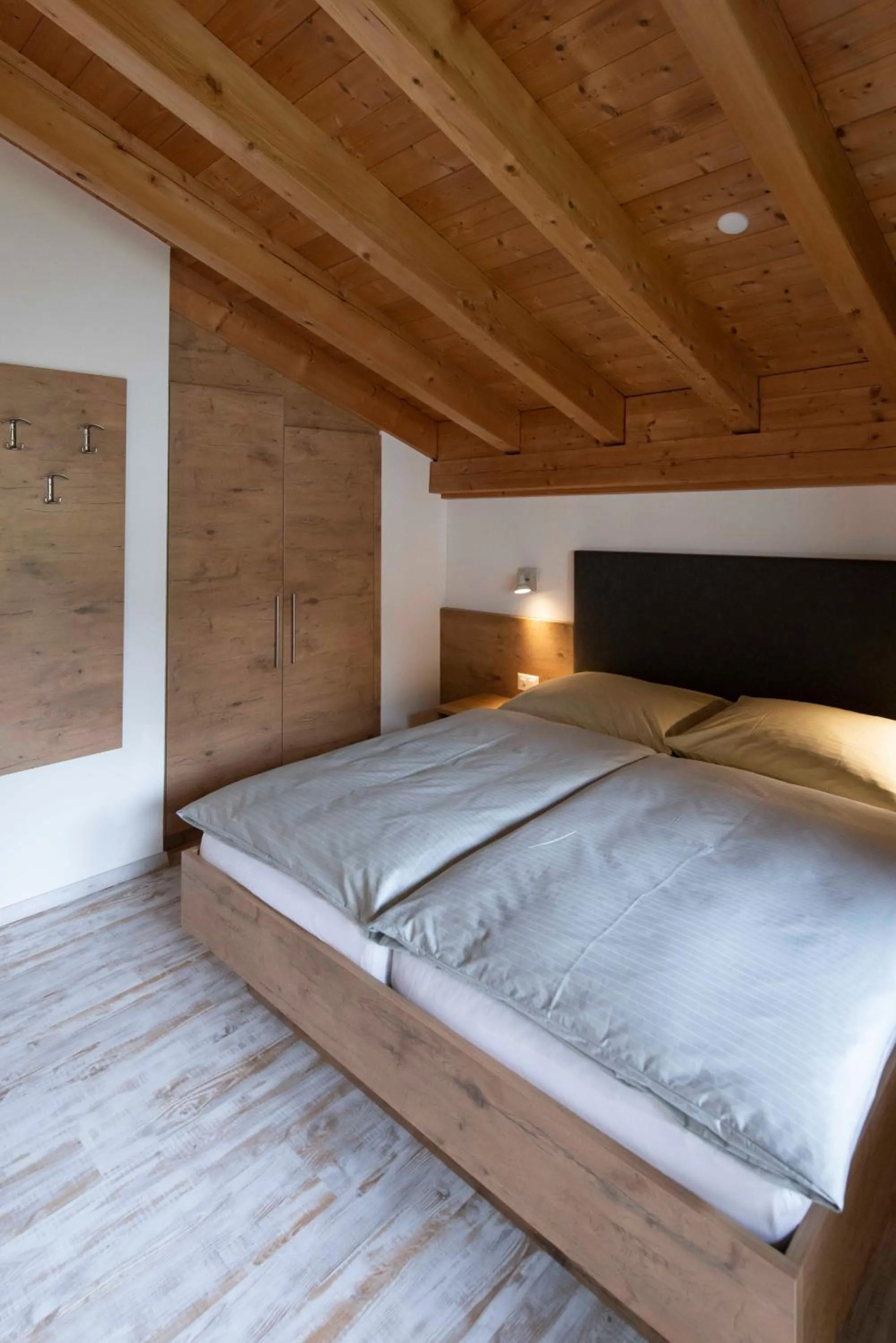 Bed in Apartment Madlaina