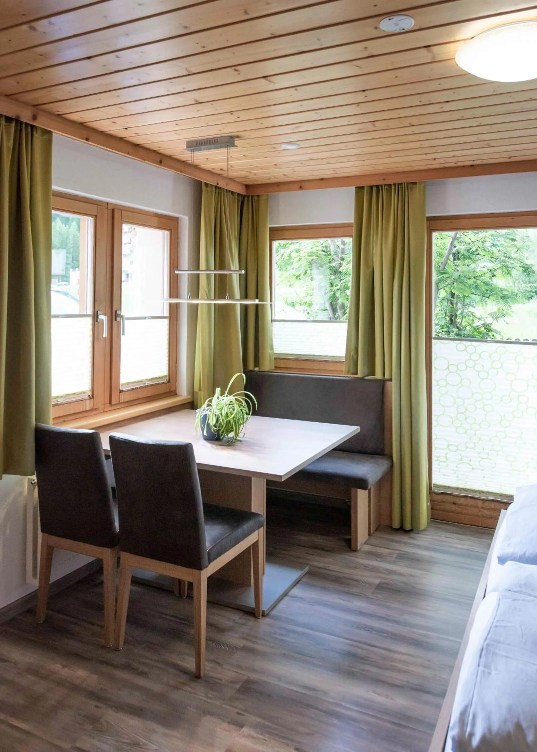 Dining area in Apartment Madlaina