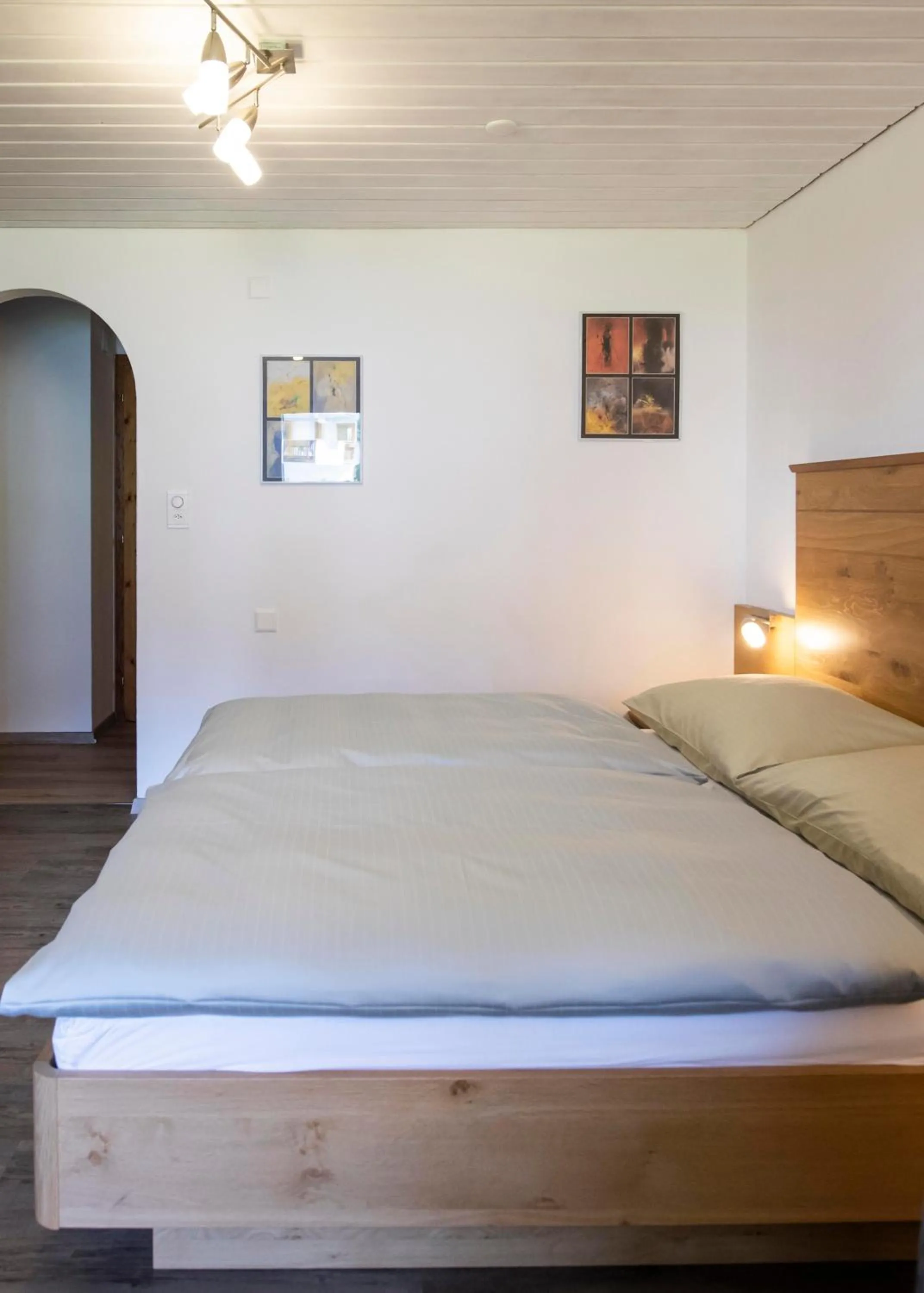 Bed in Apartment Madlaina