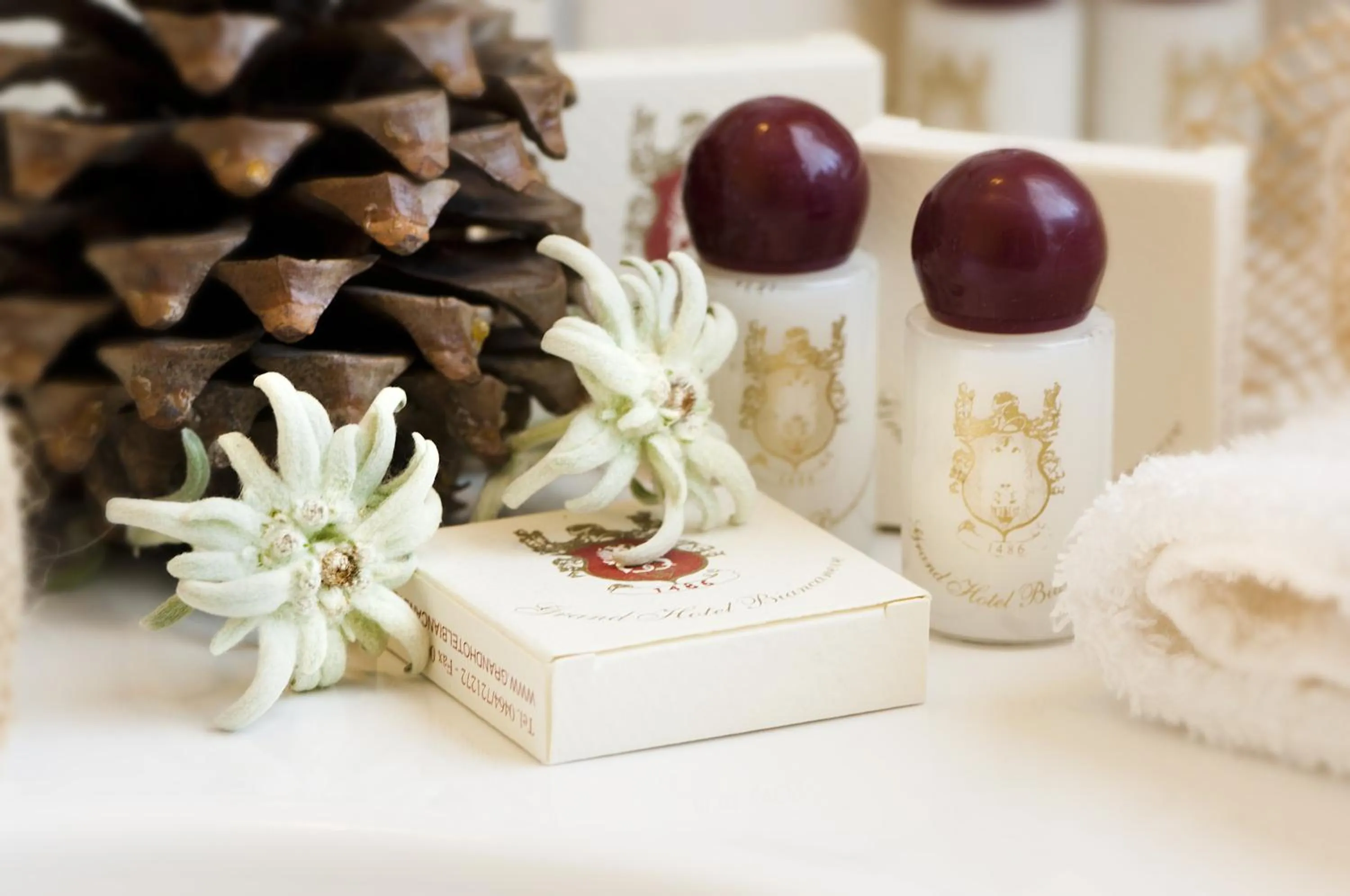 Decorative detail in Grand Hotel Biancaneve