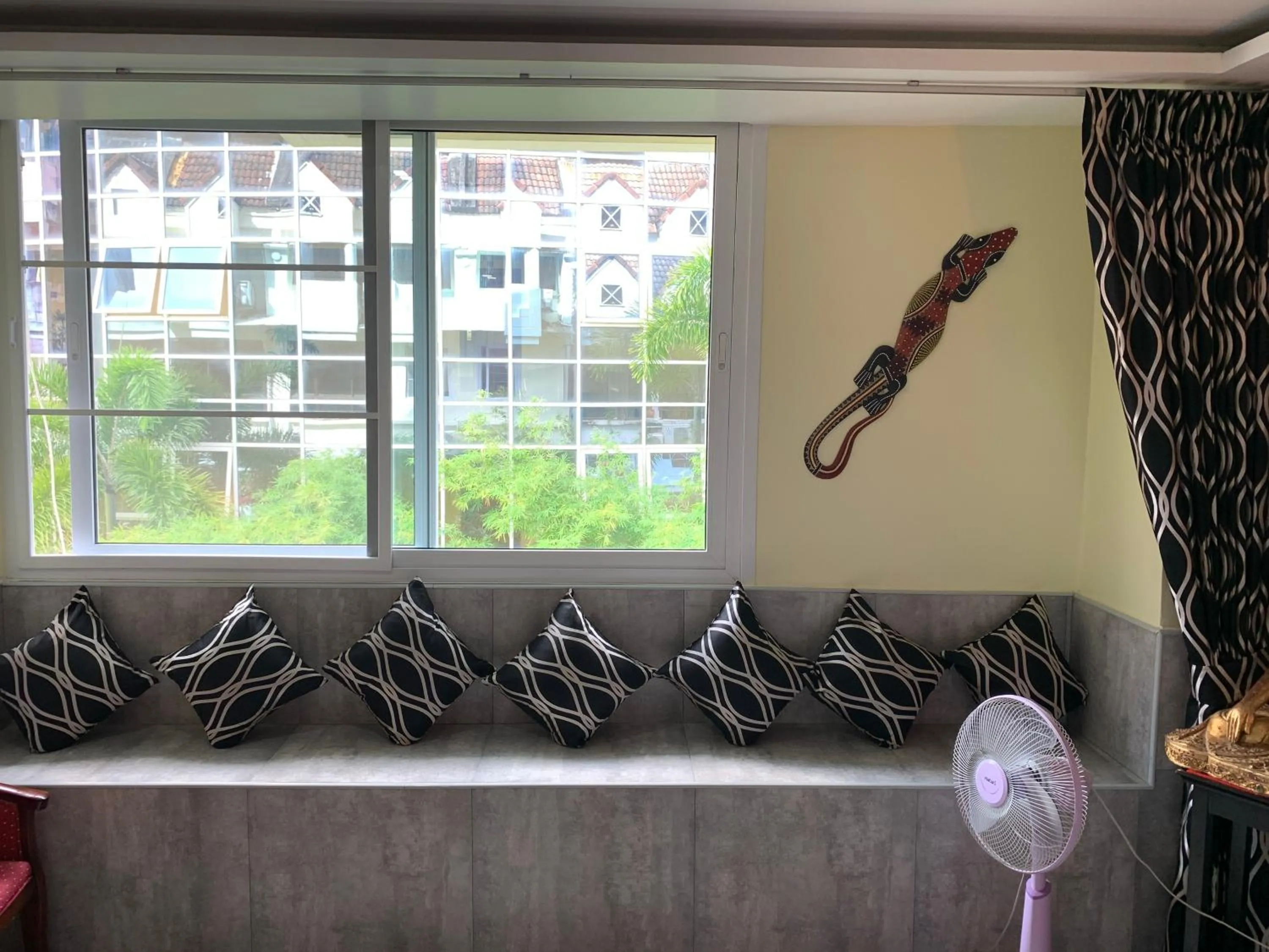 Seating area in Fong Kaew and Baan Nang Fa Guesthouse