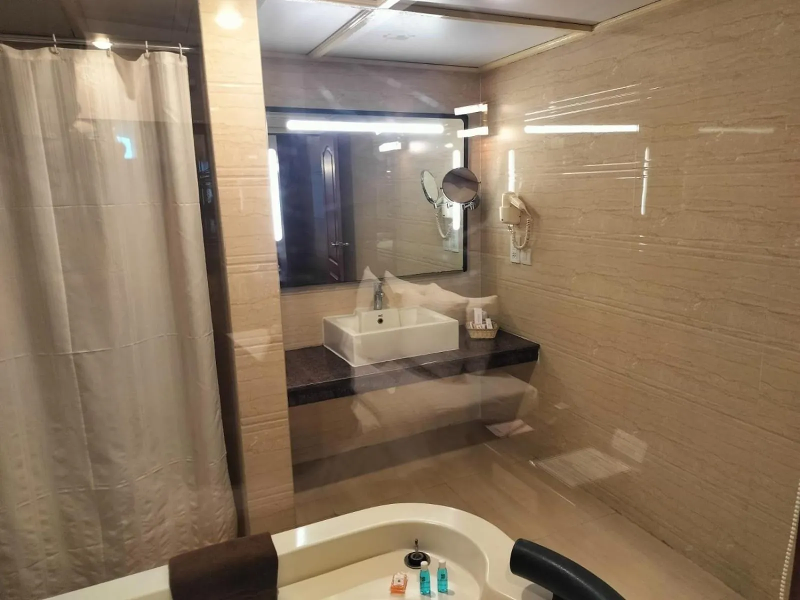 Bathroom in Shenbaga Hotel And Convention Centre