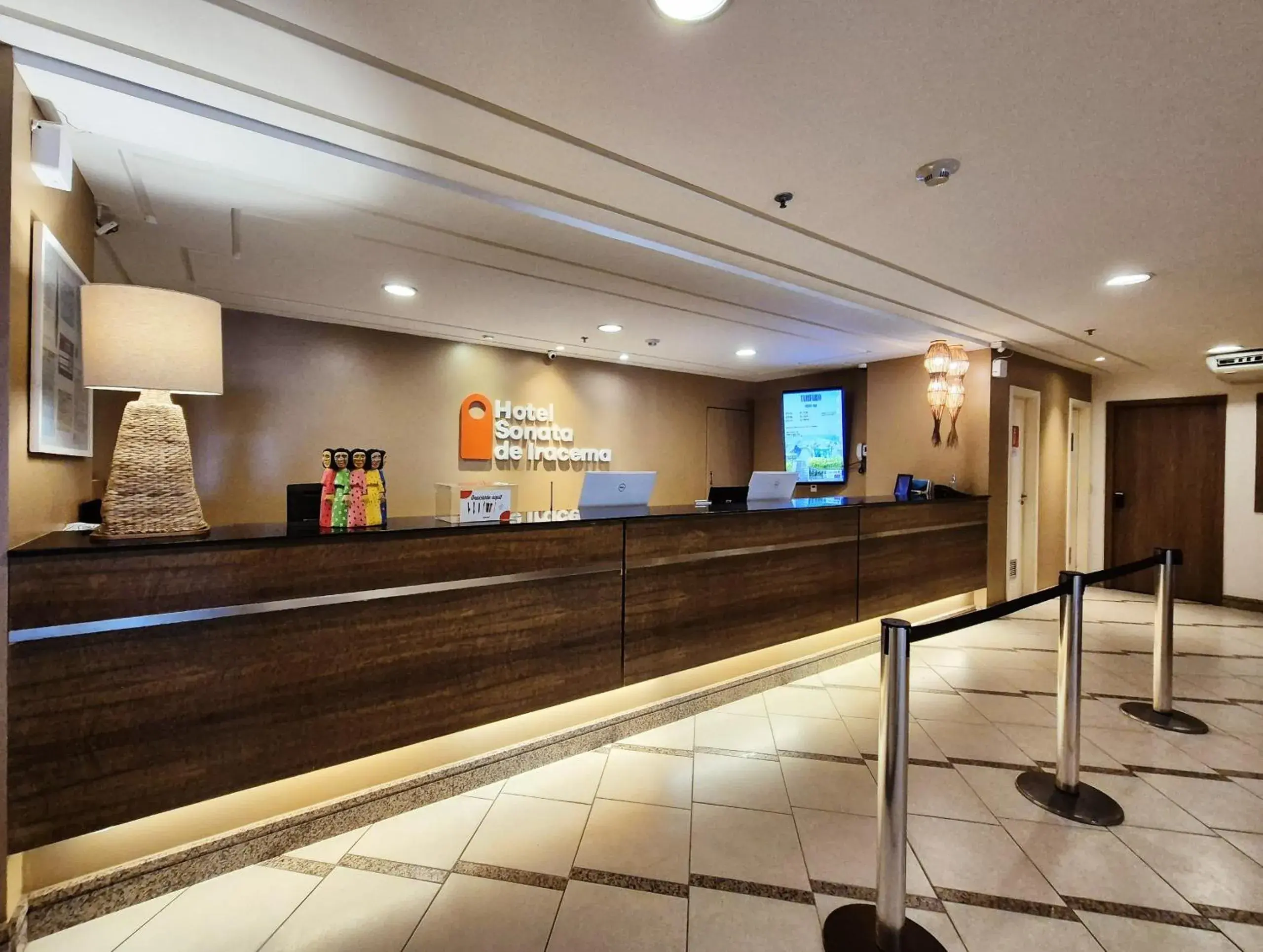Lobby or reception in Hotel Sonata de Iracema Lobby or reception in Hotel Sonata de Iracema