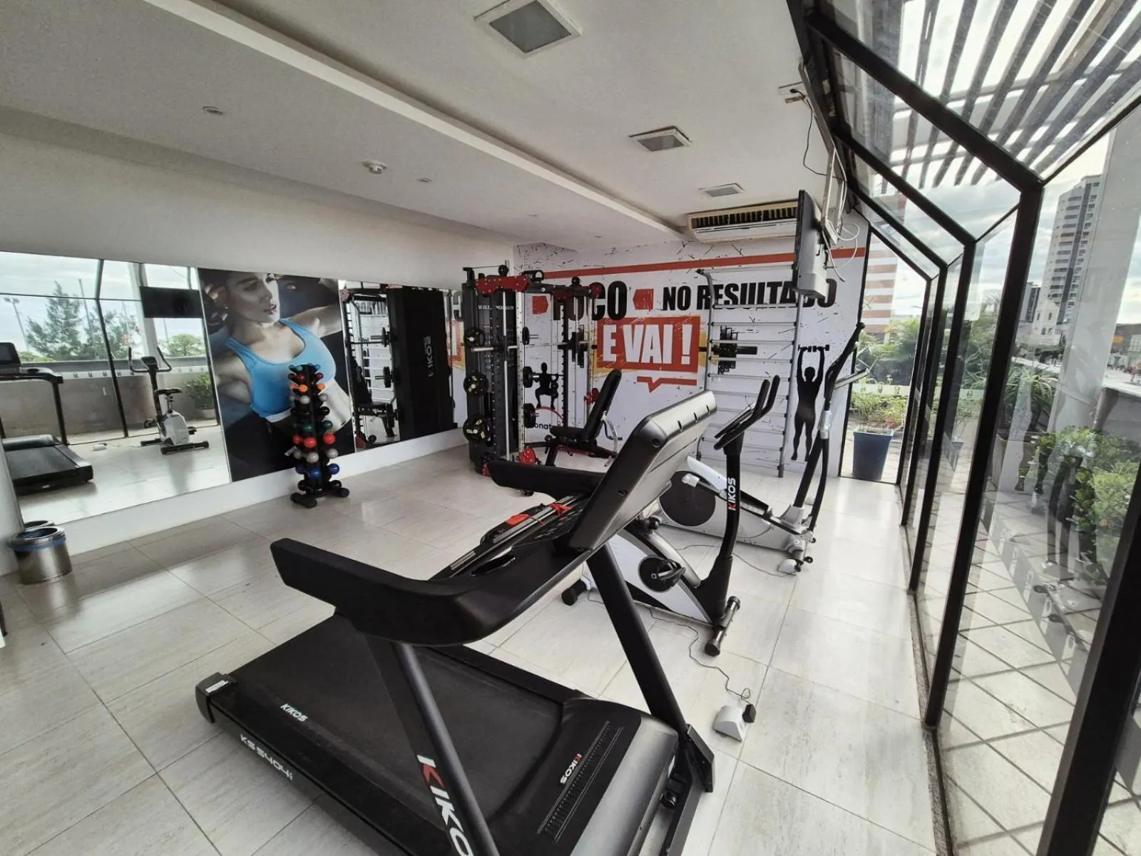 Fitness centre/facilities in Hotel Sonata de Iracema