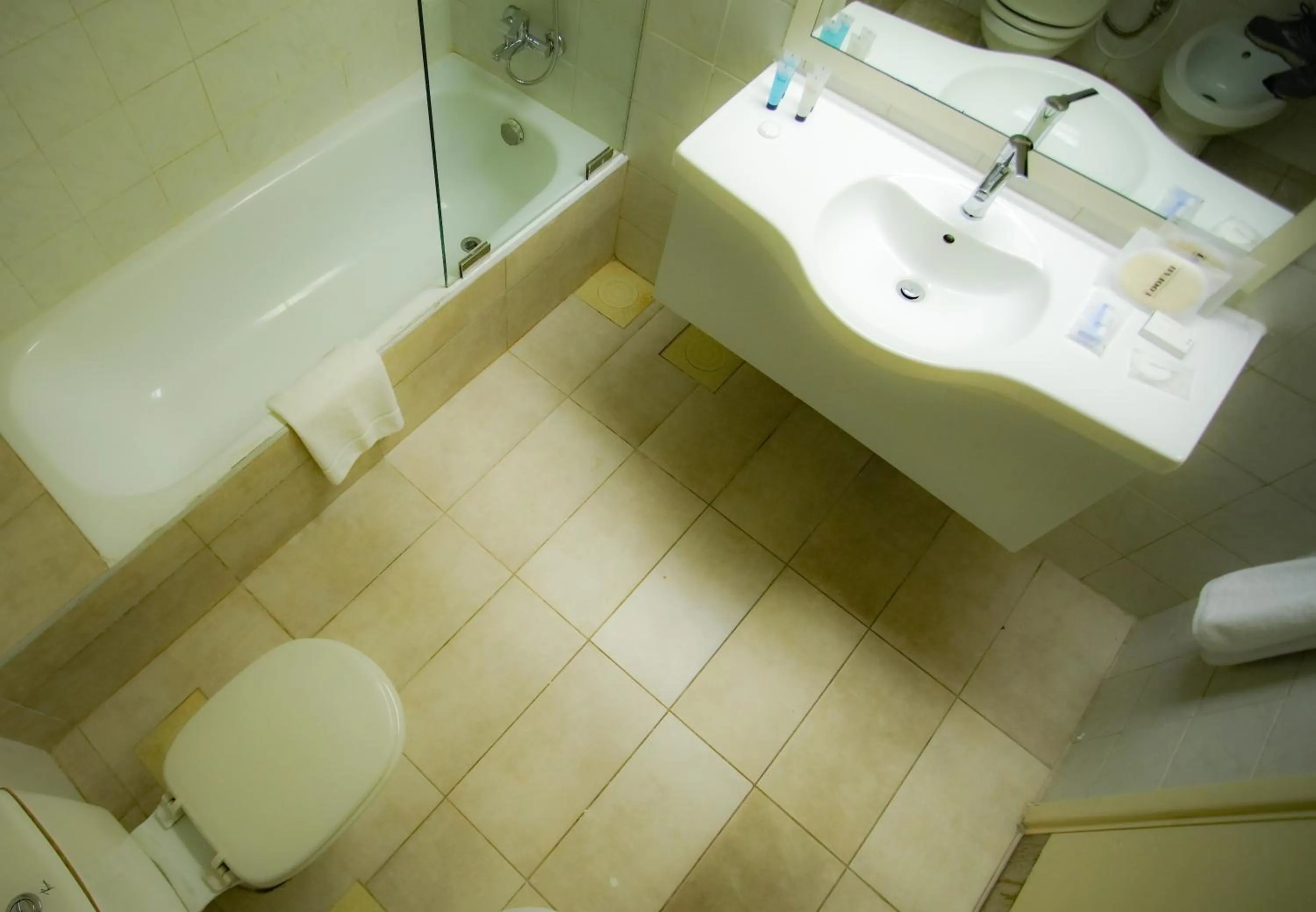 Toilet in Manara Riva Suites