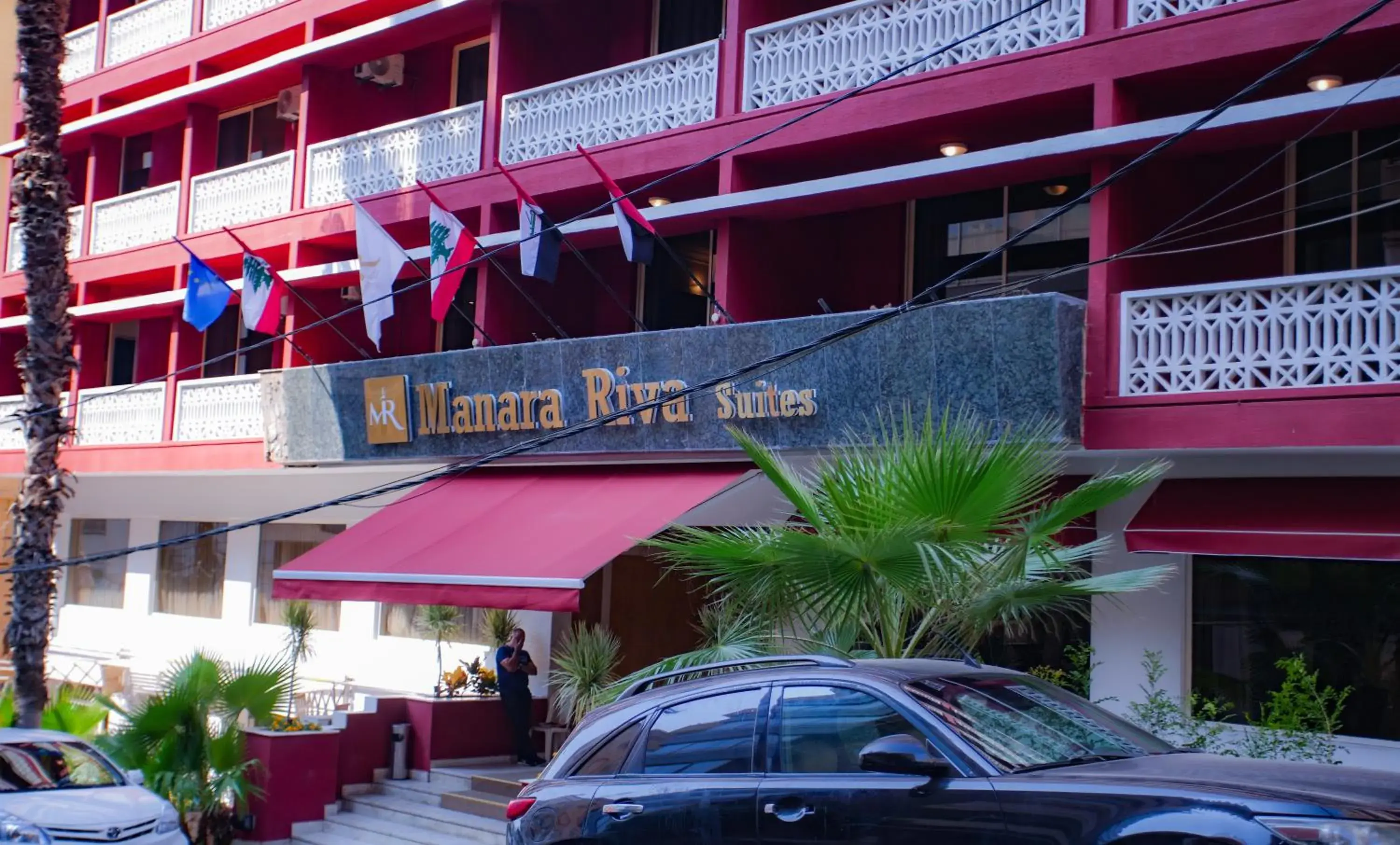 Facade/entrance in Manara Riva Suites Facade/entrance in Manara Riva Suites