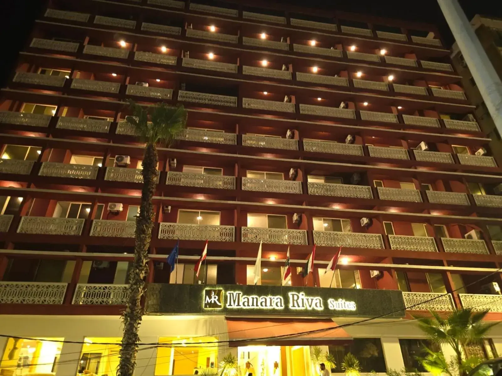 Property building in Manara Riva Suites Property building in Manara Riva Suites