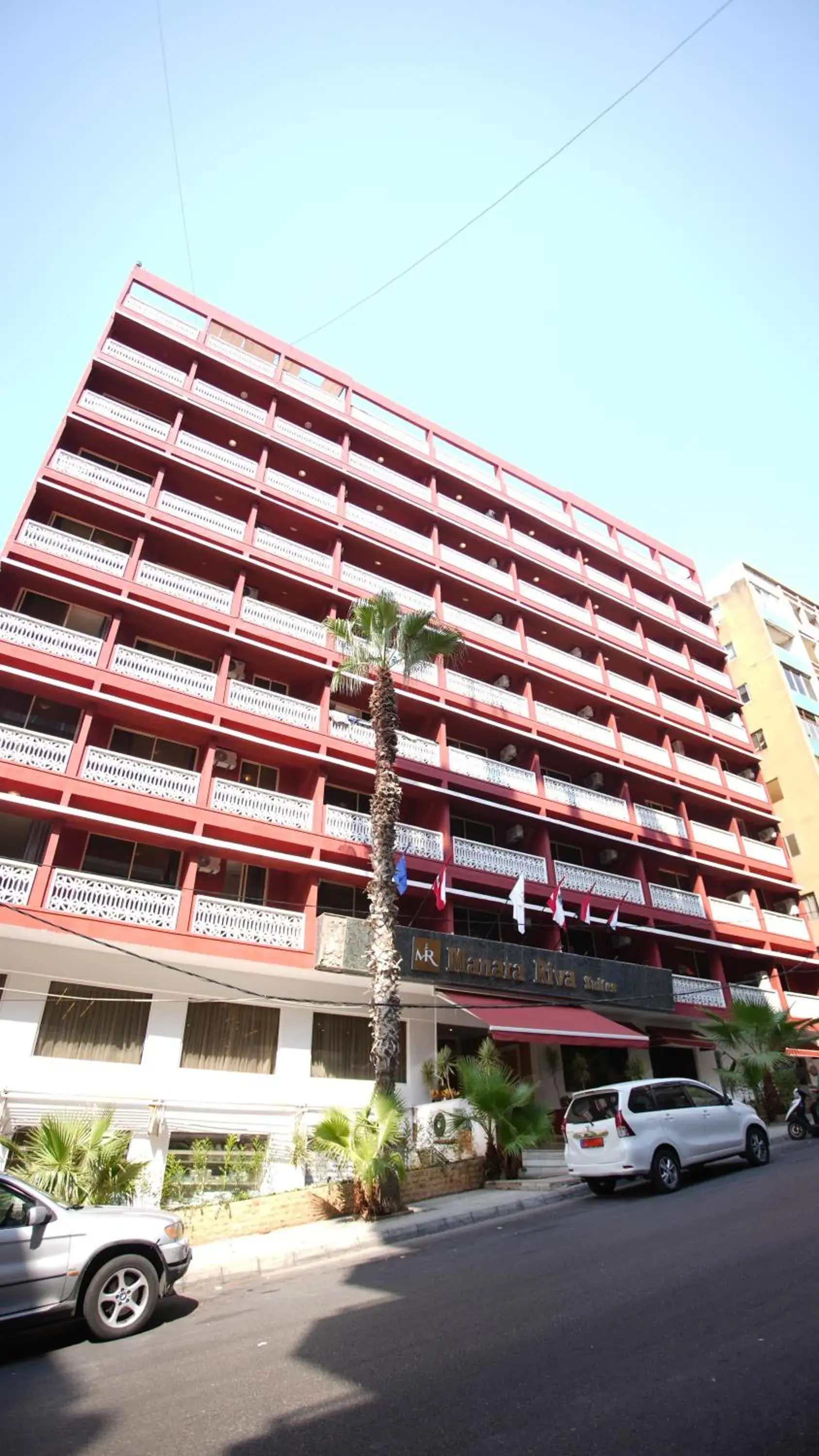 Property building in Manara Riva Suites Property building in Manara Riva Suites