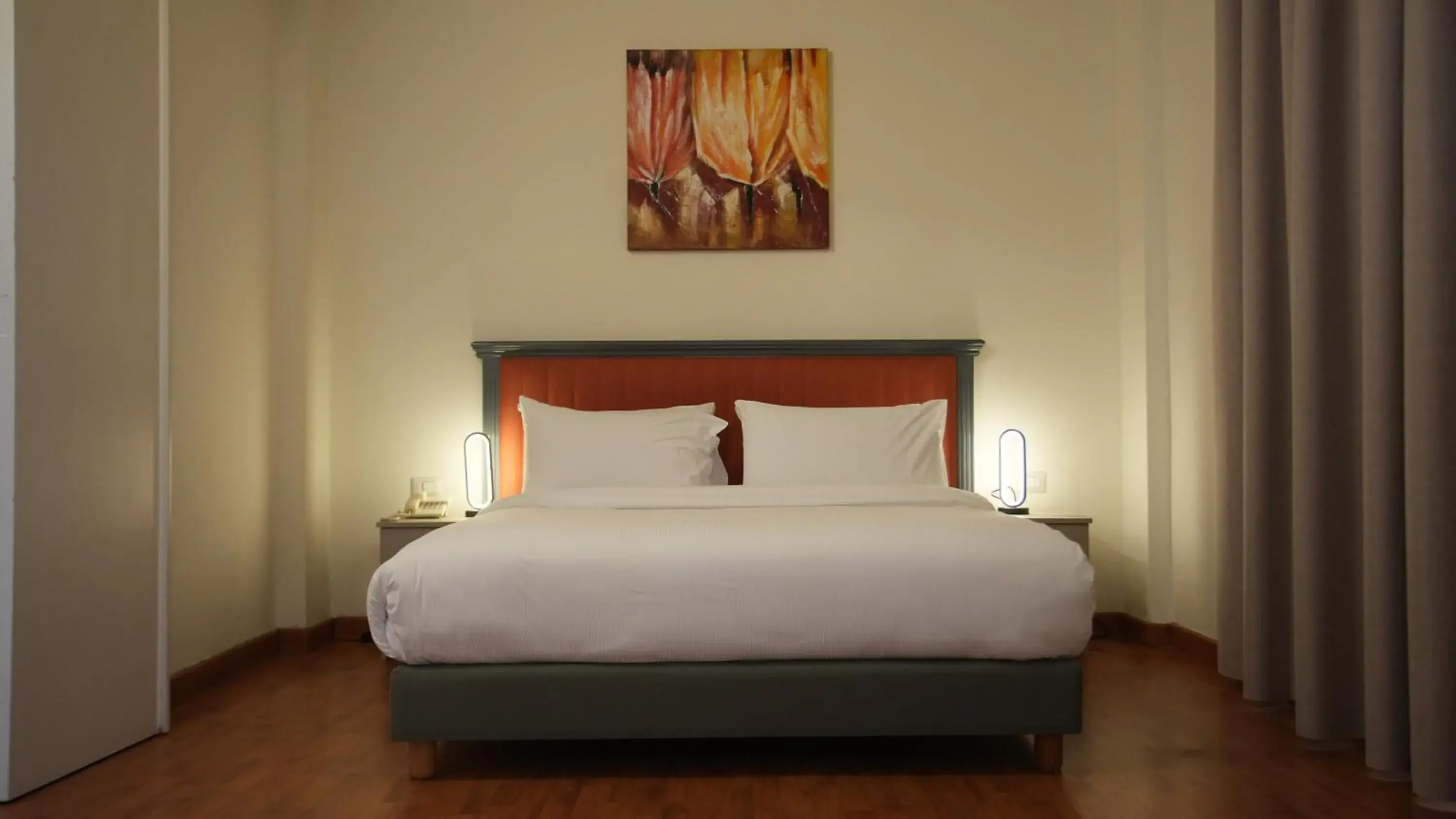 Bed in Manara Riva Suites Bed in Manara Riva Suites