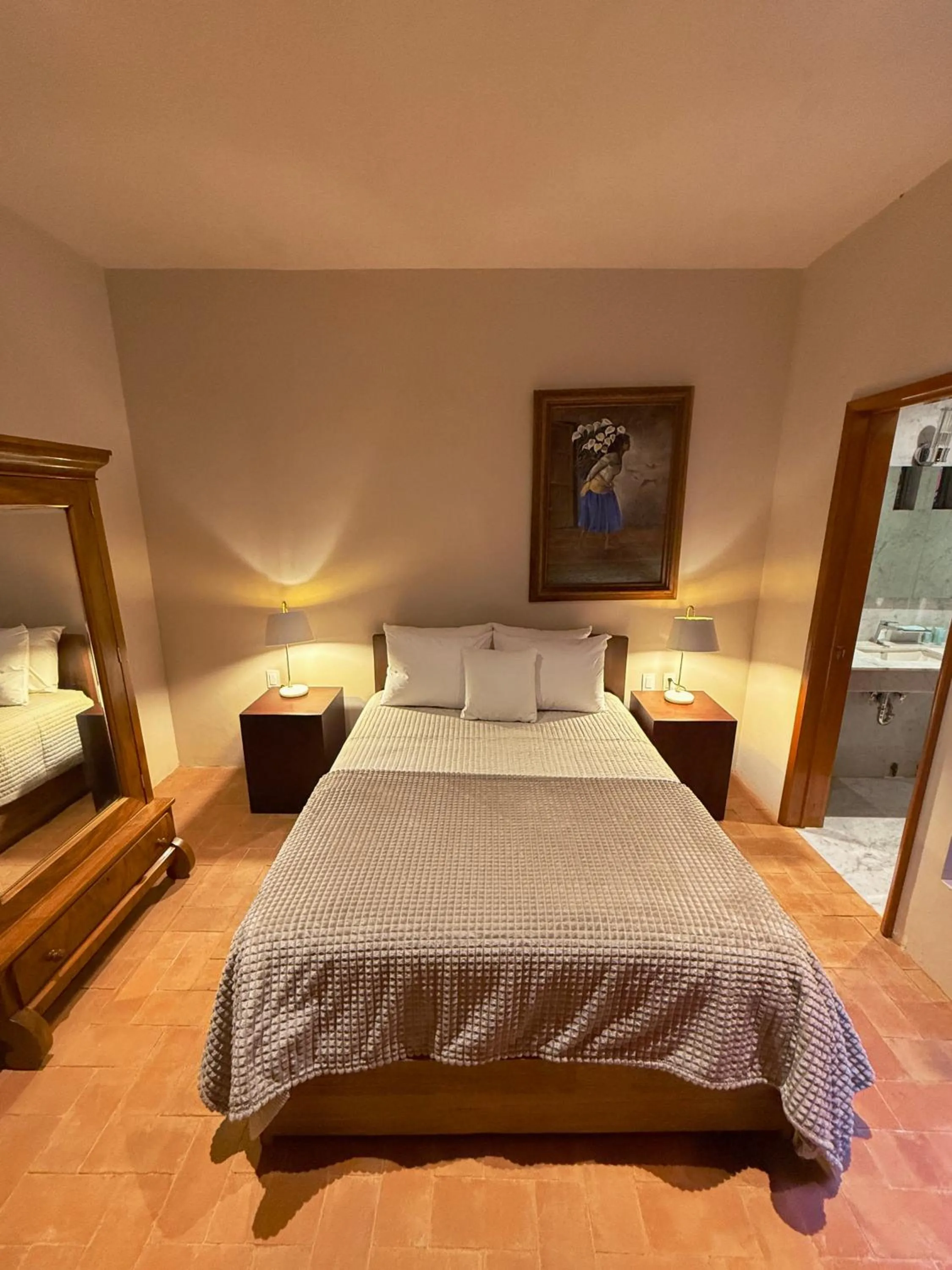 Bed in Parque Juan Diego